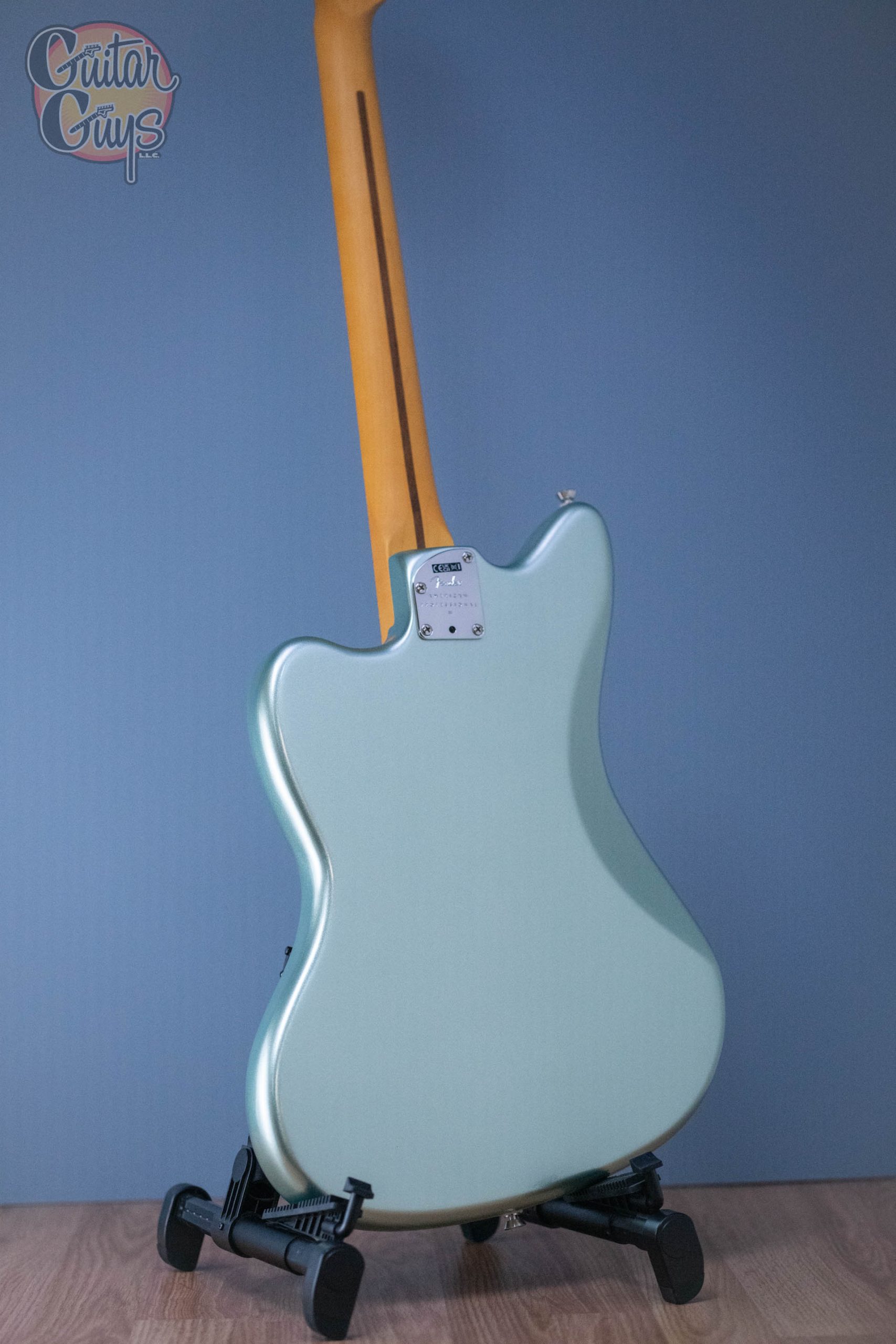 ギター Fender AmericanProfessional 2 Jazzmaster Fender American Professional II Jazzmaster - Dark Night with