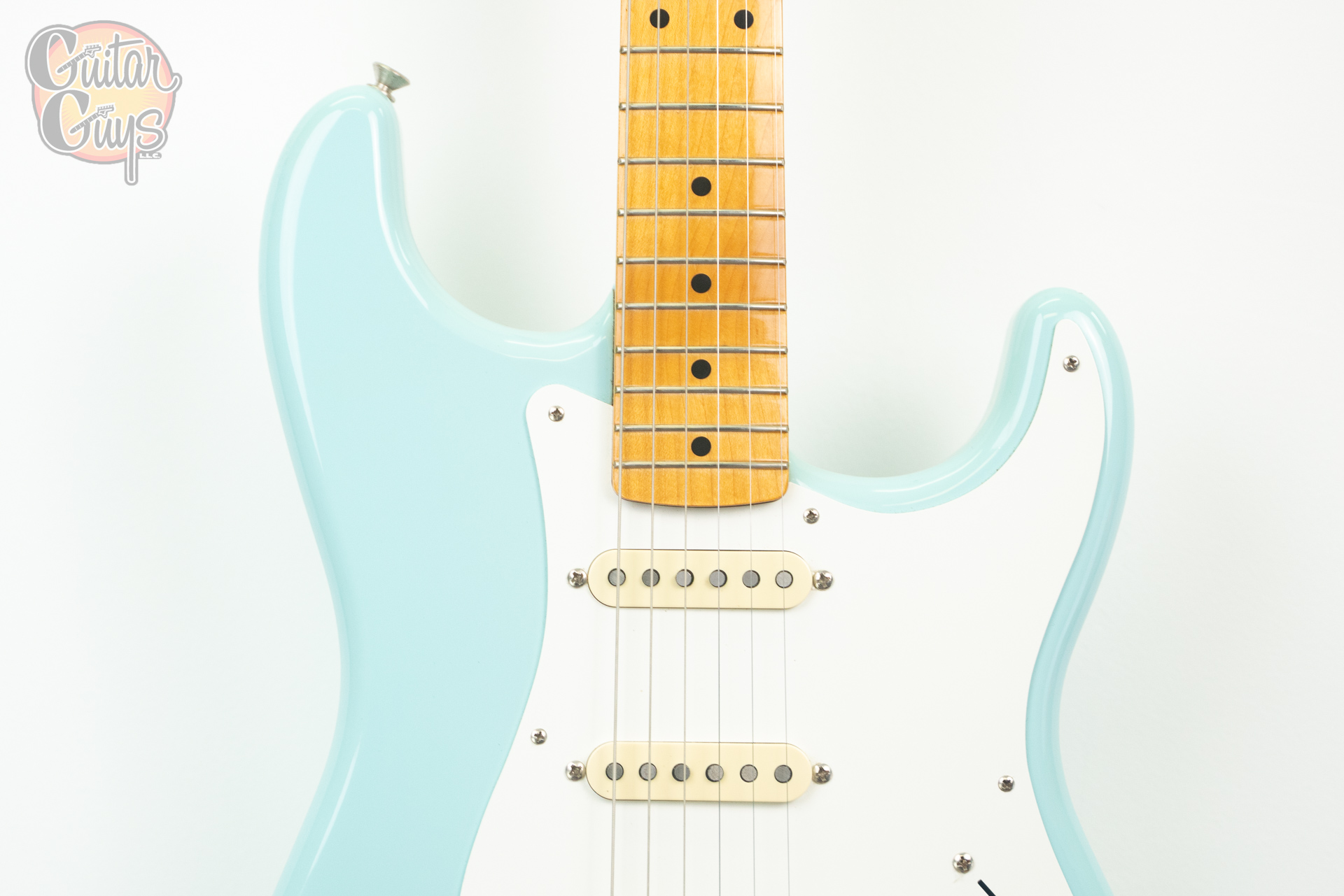 Pre-Owned Fender Classic Series 50s Stratocaster Sonic Blue - Image 3