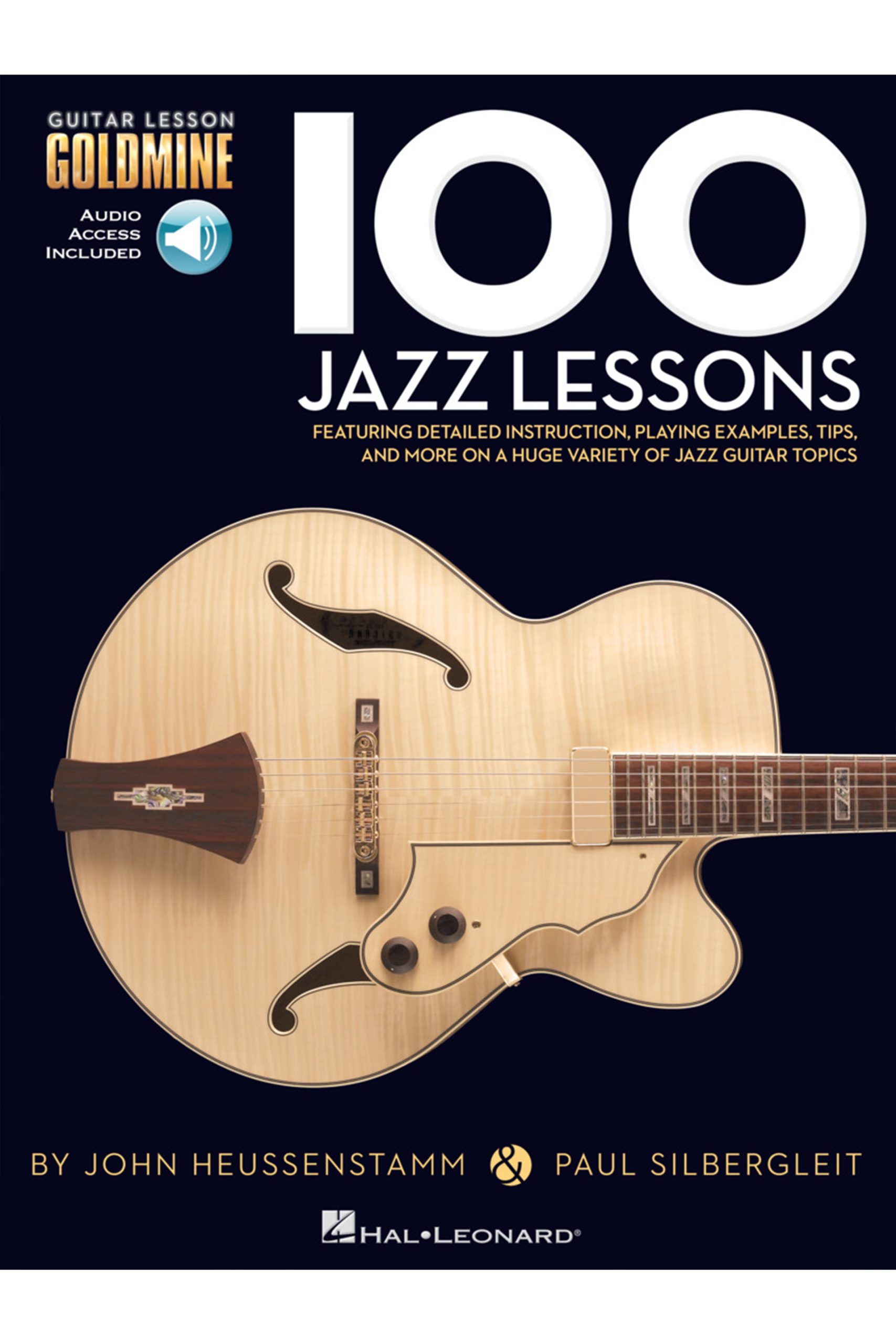 Hal Leonard 100 Jazz Lessons - Guitar Lesson Goldmine Series