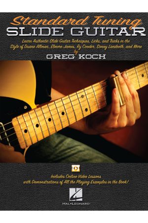 Hal Leonard Standard Tuning Slide Guitar  - Book with Online Video Lessons