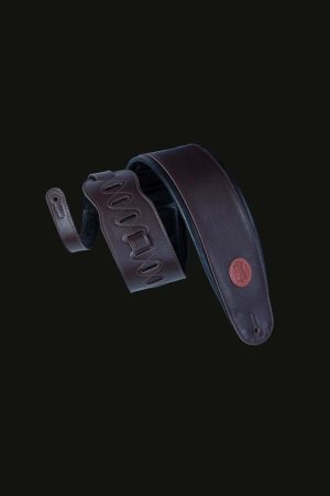 Levy's MSS2-4-DBR Leather Strap Dark Brown