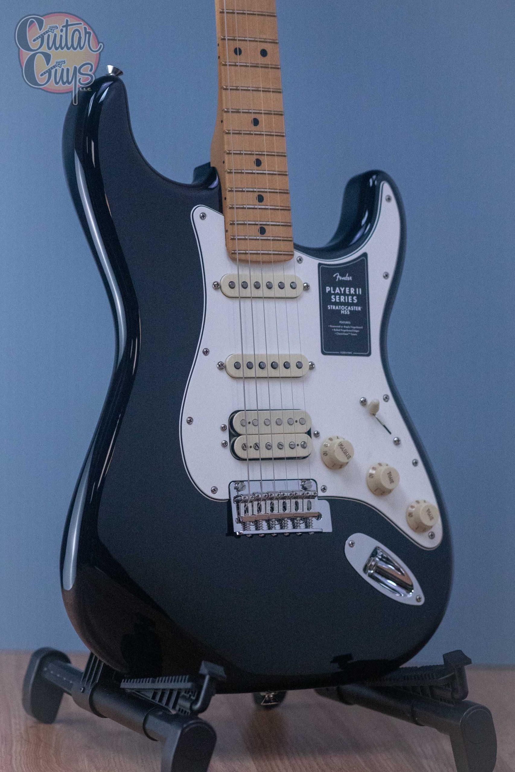 Fender Player II Stratocaster HSS Black - Guitar Guys