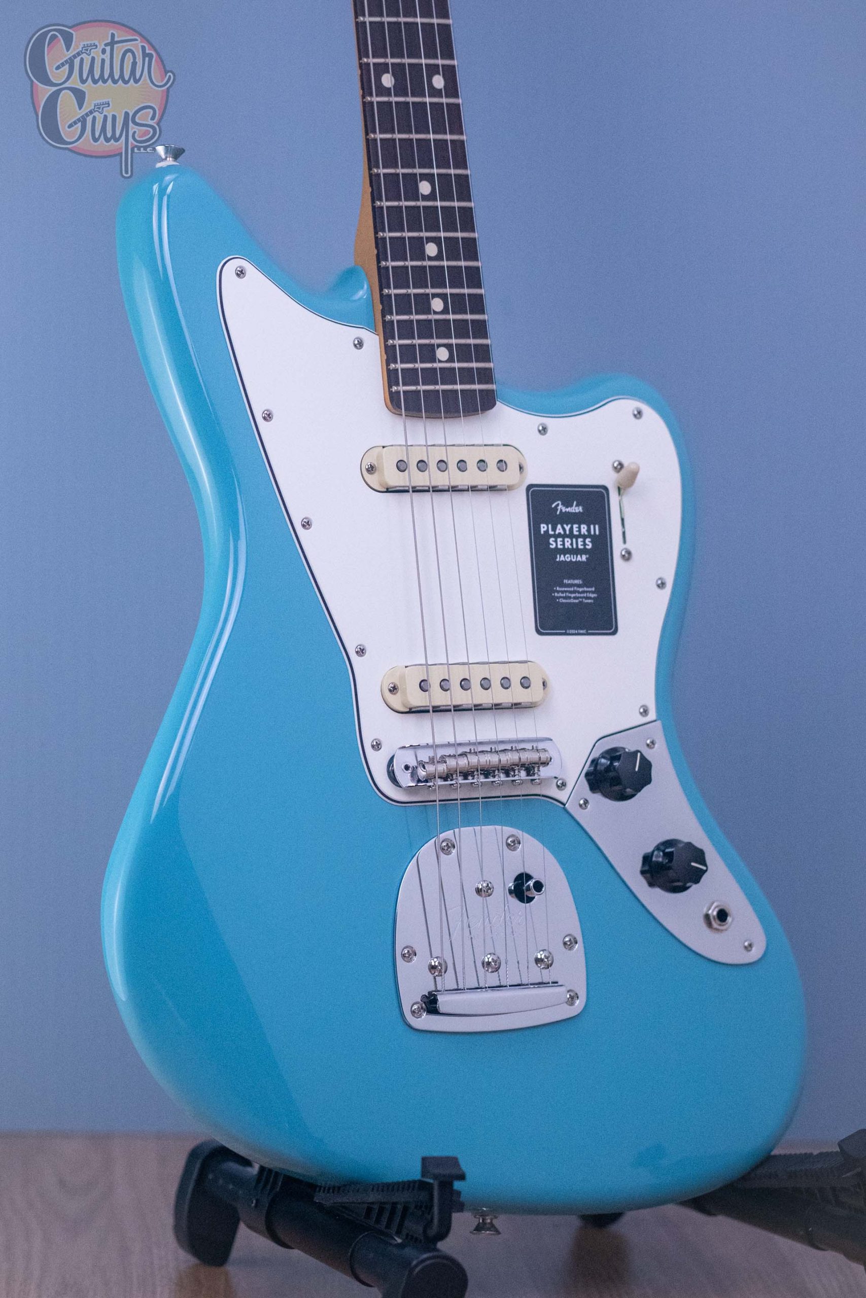 Fender Player II Jaguar Aquatone Blue - Guitar Guys