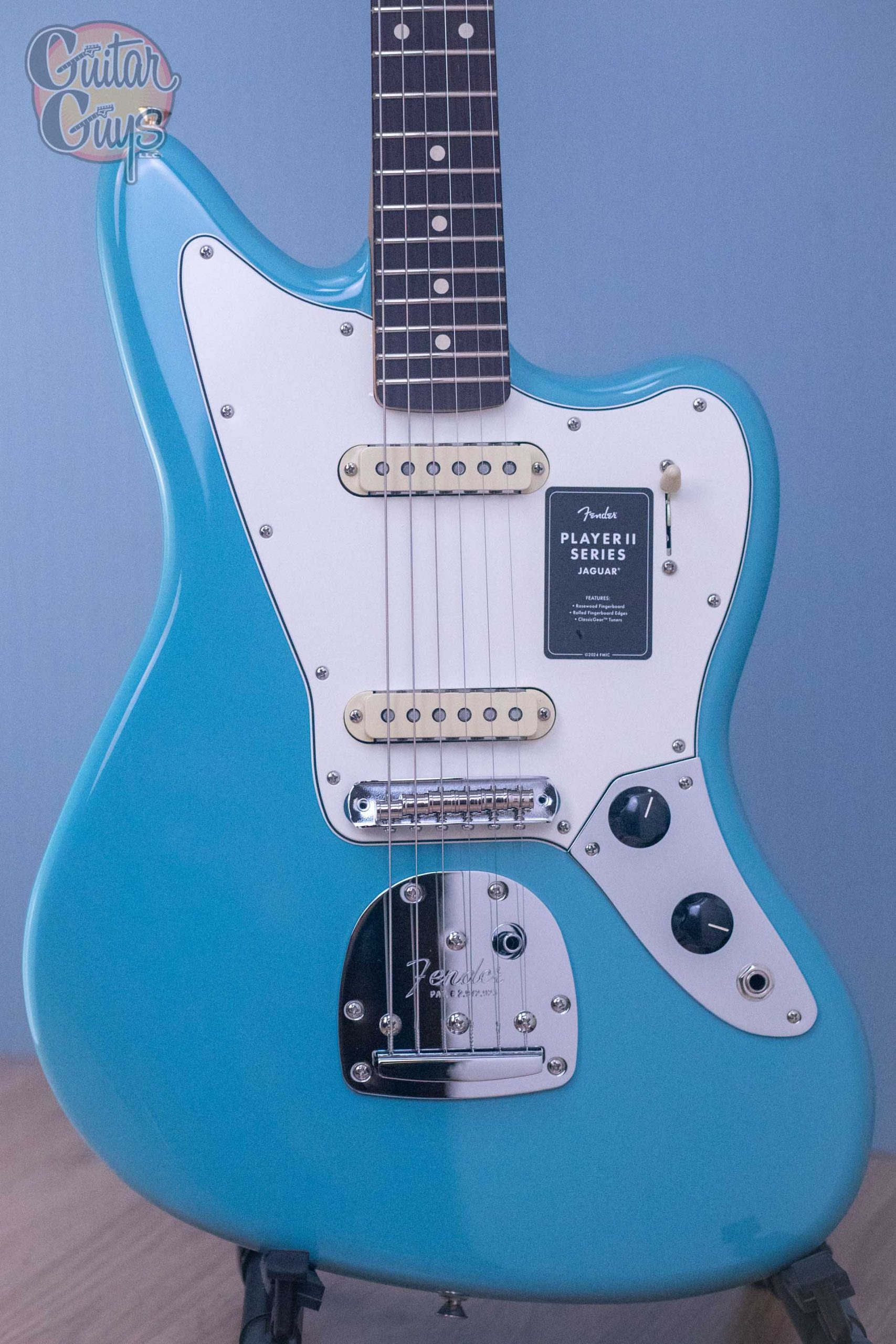 Fender Player II Jaguar Aquatone Blue - Guitar Guys