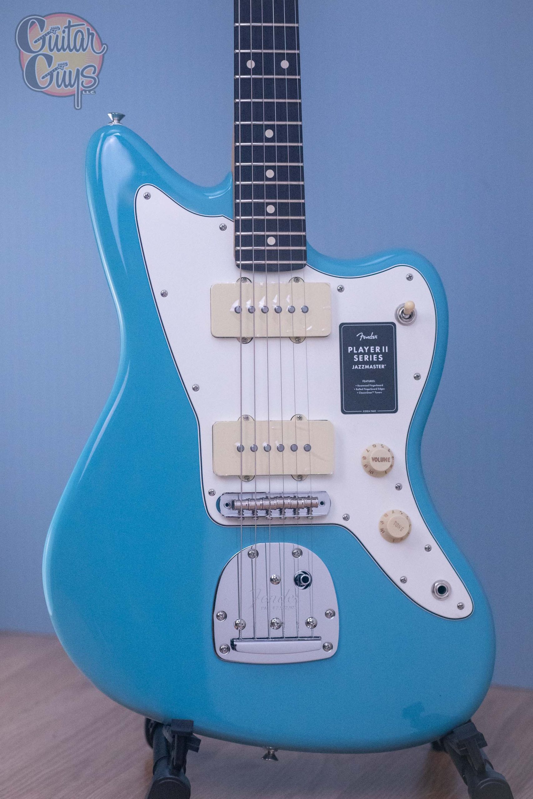 Fender Player II Jazzmaster Aquatone Blue - Guitar Guys