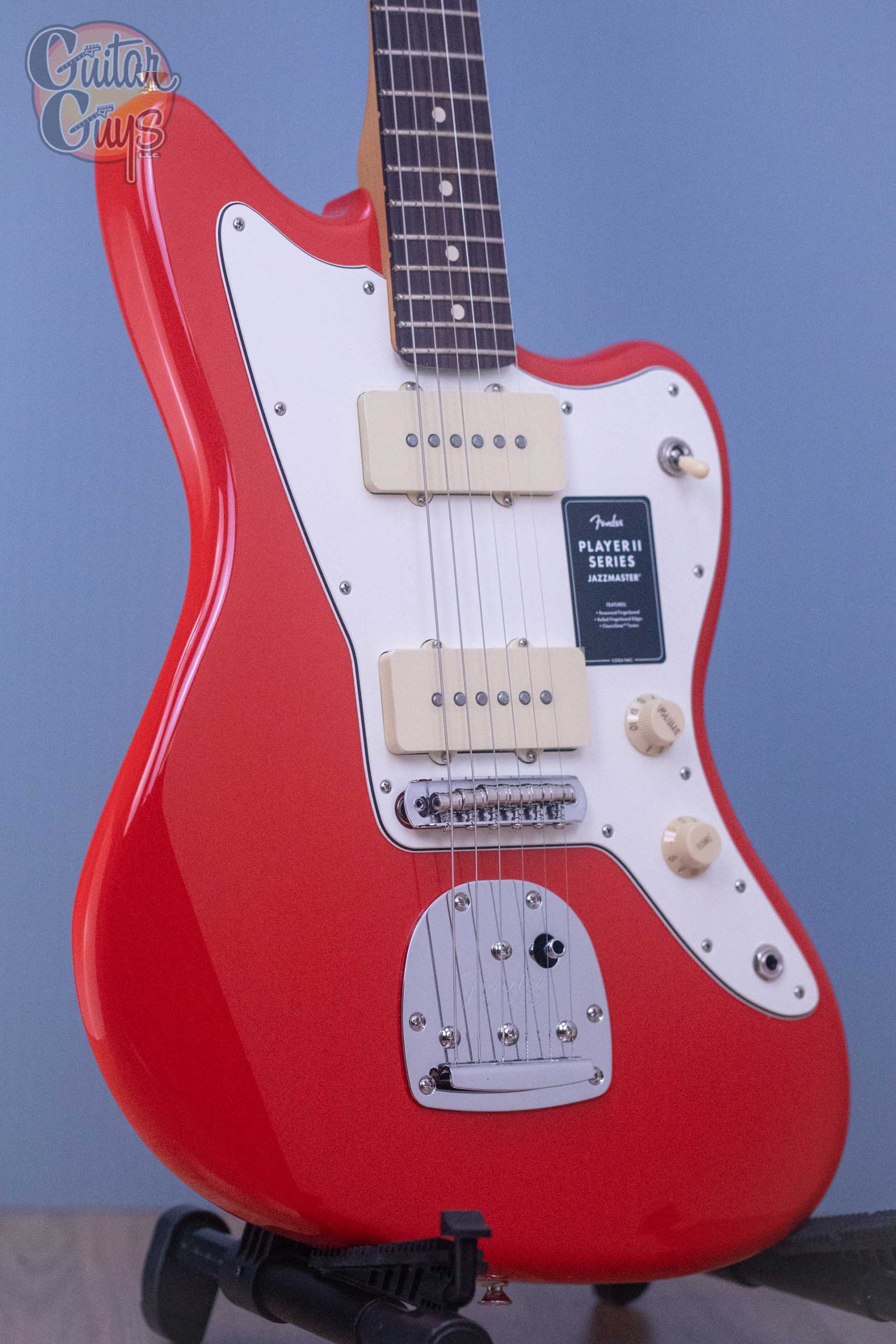Fender Player II Jazzmaster Coral Red - Guitar Guys