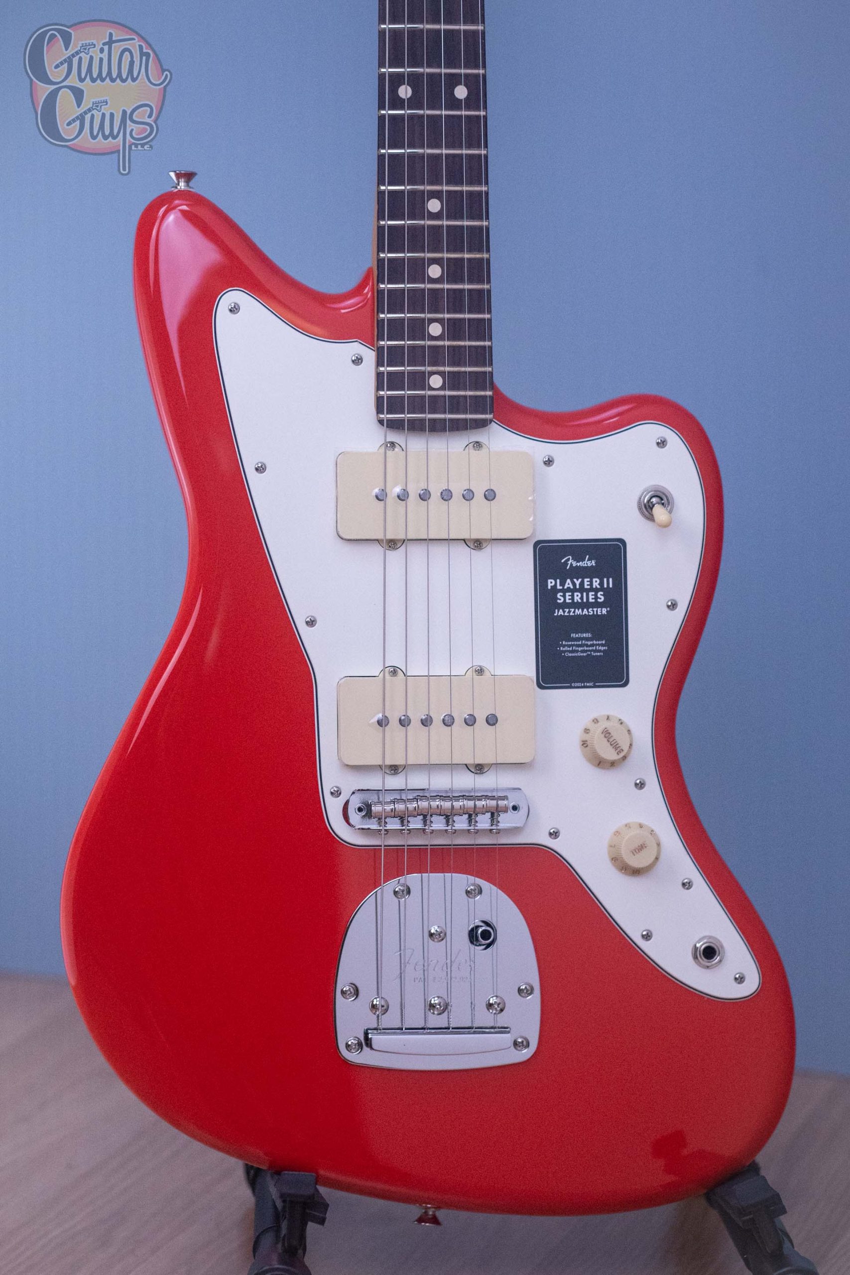 Fender Player II Jazzmaster Coral Red - Guitar Guys