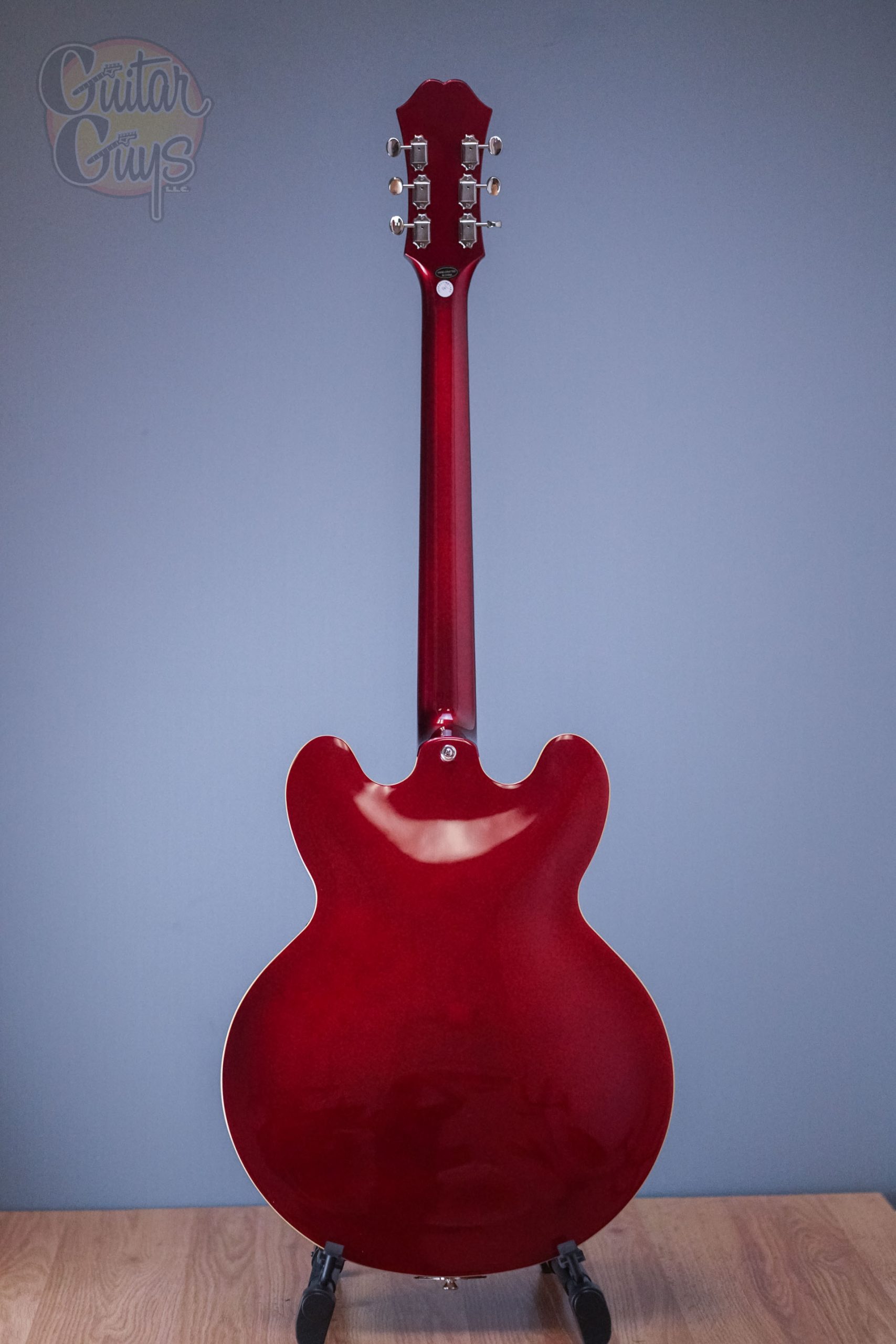 【美品】RivieraCH(Peerles製Frequensator) Epiphone Riviera Frequensator Tailpiece Sparkling Burgundy