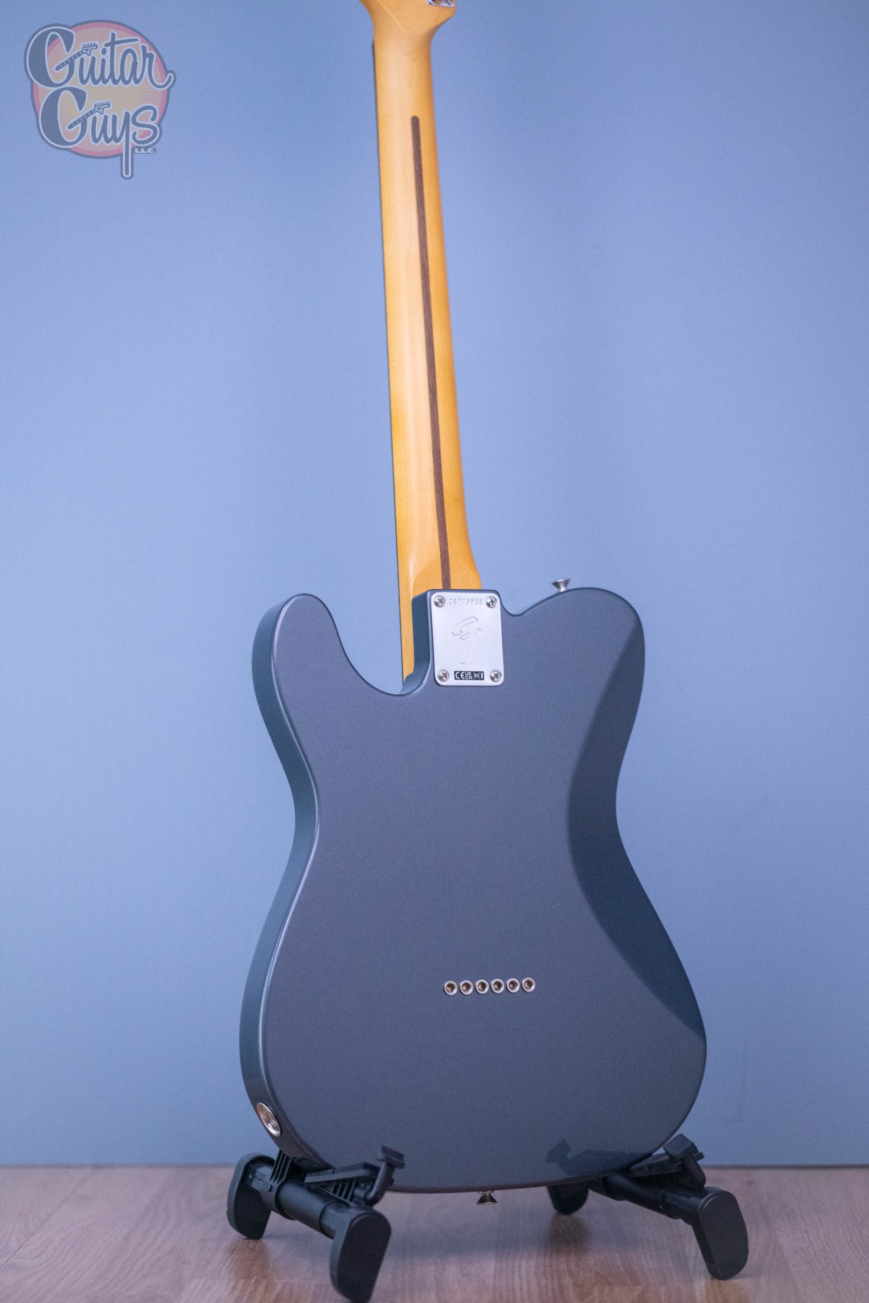 Fender Limited Edition Chris Shiflett Cleaver Telecaster Deluxe Charcoal Frost Metallic* - Image 10