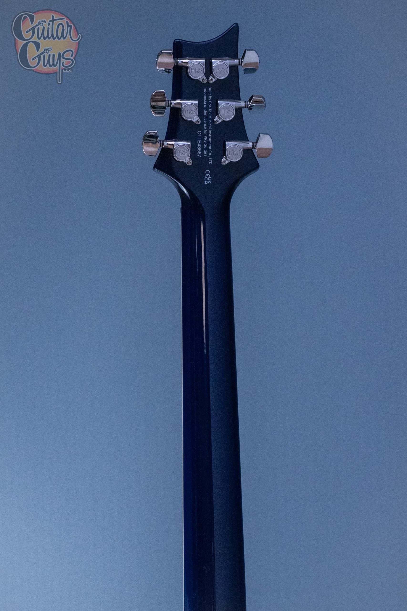 PRS SE Standard 24 Translucent Blue - Guitar Guys