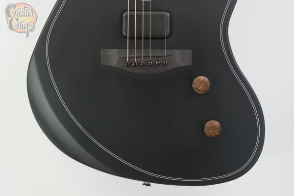 Fender Acoustasonic Standard Jazzmaster Black - Guitar Guys