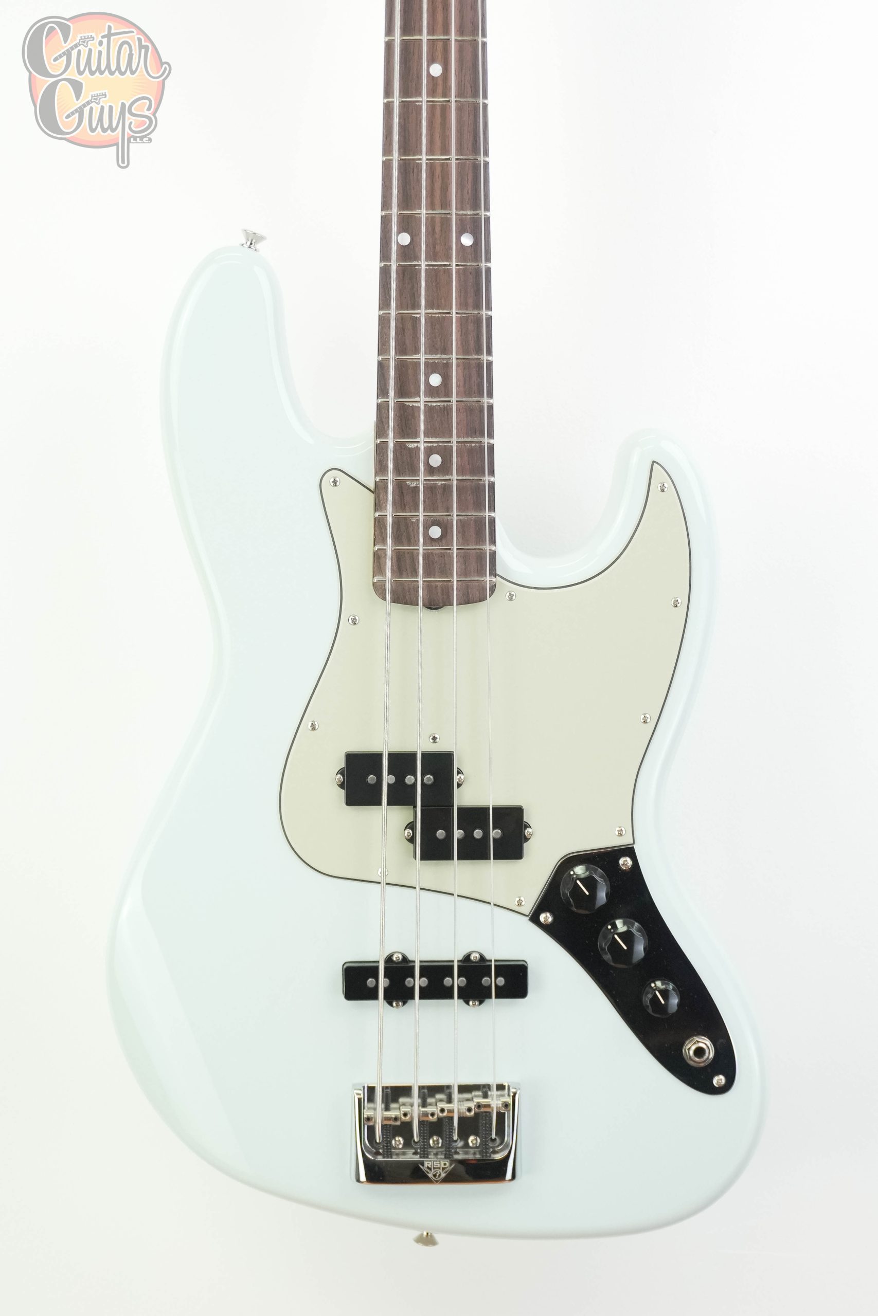 Fender Custom Shop Jazz Bass Special NOS Aged Sonic Blue - Guitar Guys