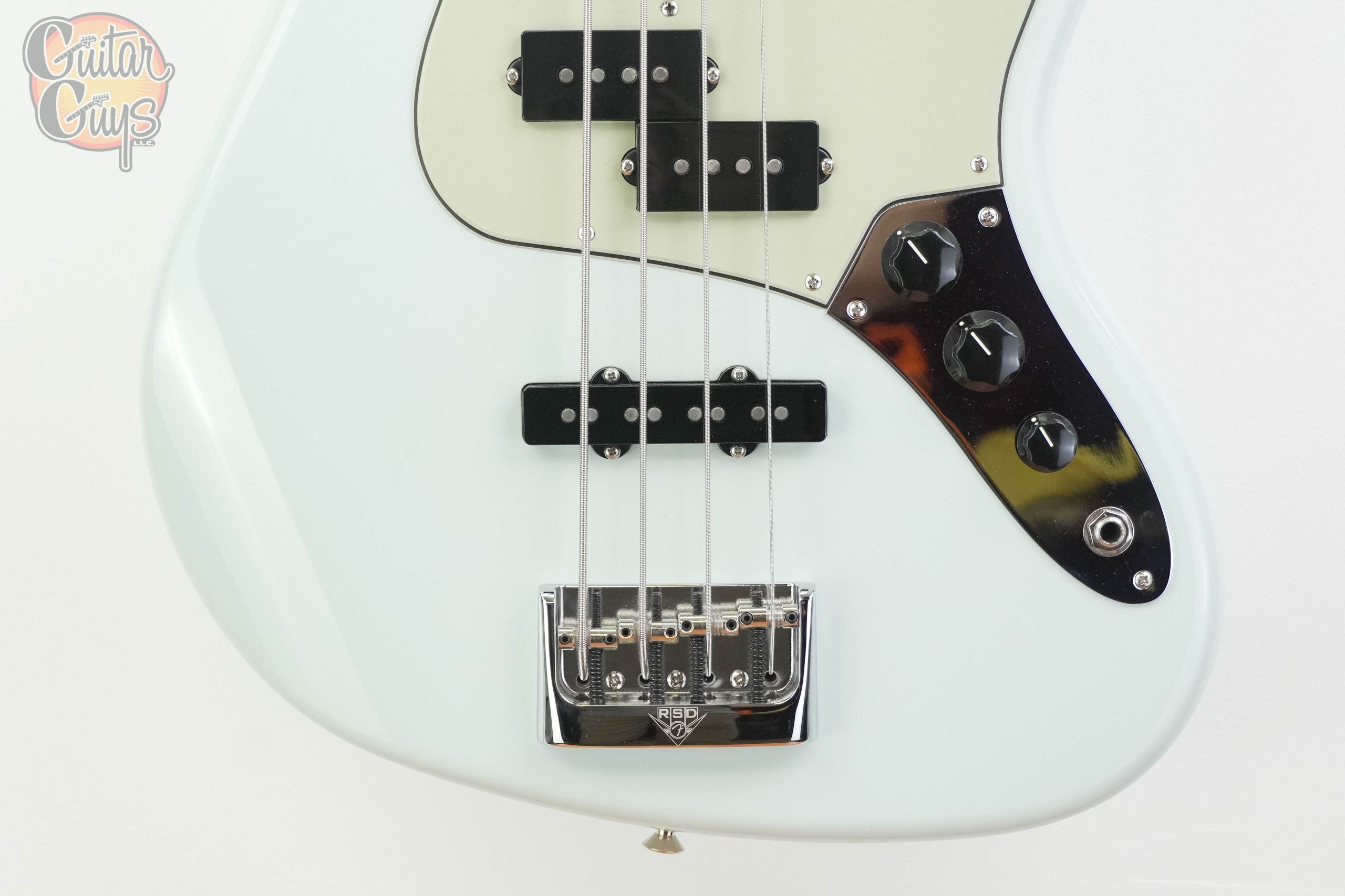 Fender Custom Shop Jazz Bass Special NOS Aged Sonic Blue - Image 3