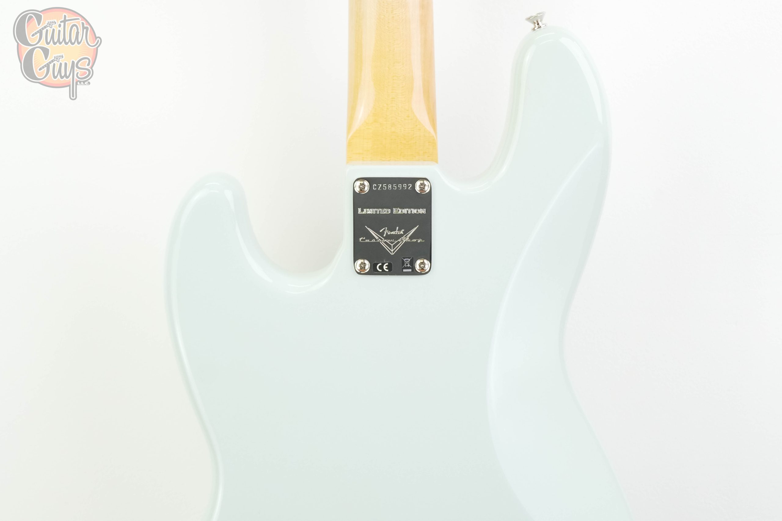 Fender Custom Shop Jazz Bass Special NOS Aged Sonic Blue - Image 6