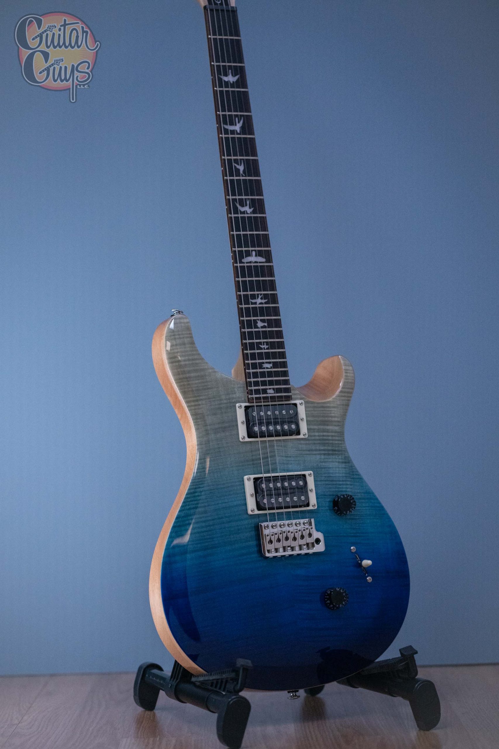 PRS SE Custom 24 Blue Fade