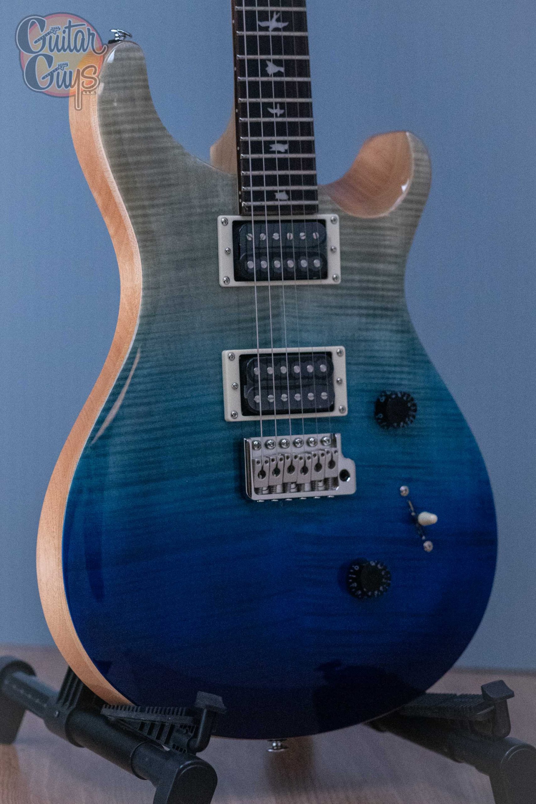 PRS SE Custom 24 Blue Fade - Image 3