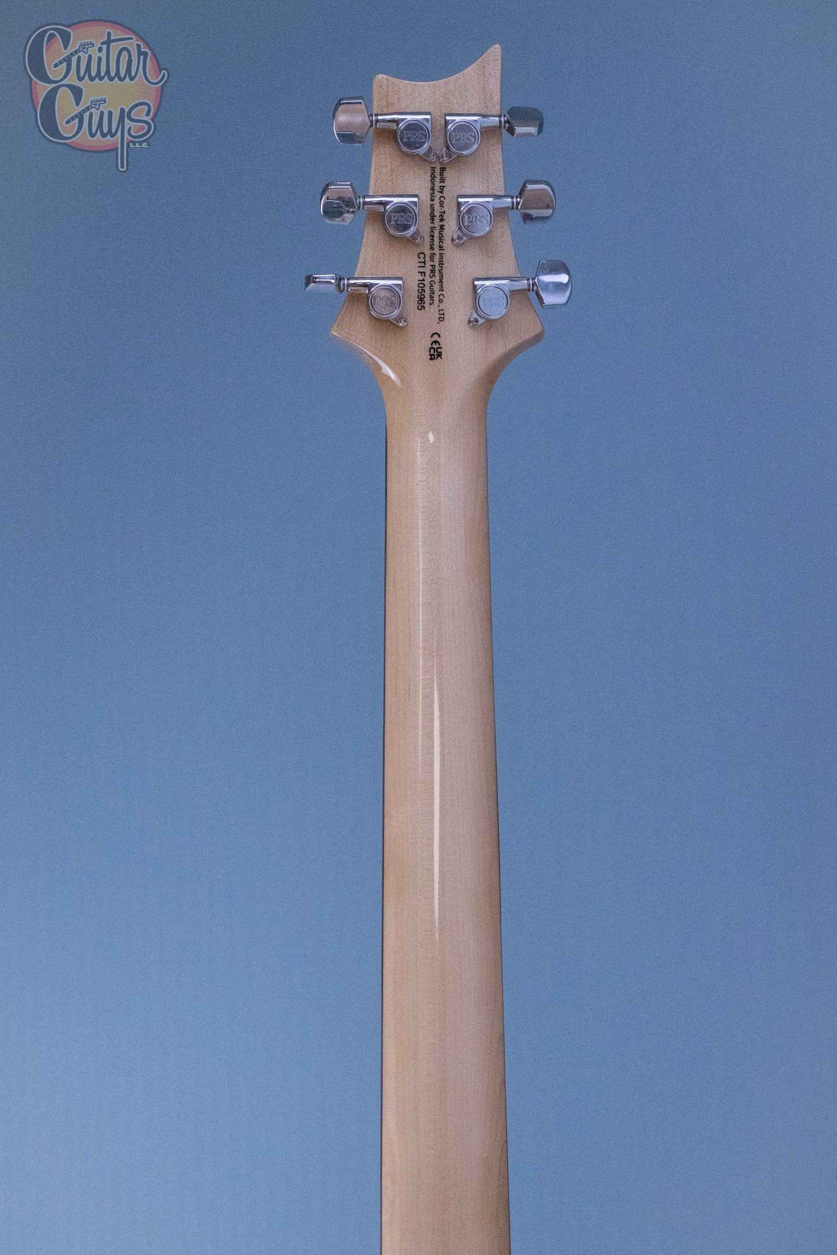 PRS SE Custom 24 Blue Fade - Image 5