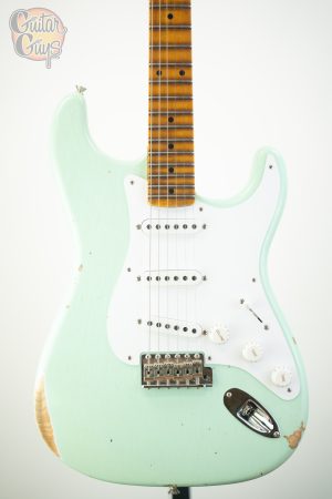 Fender Custom Shop Limited Edition Fat 1954 Stratocaster Relic Faded Aged Surf Green