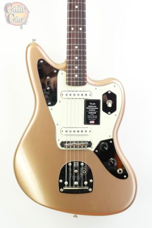 Fender American Professional Classic Jaguar Faded Firemist Gold