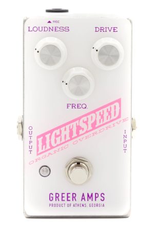Greer Amps Lightspeed Organic Overdrive Purpink