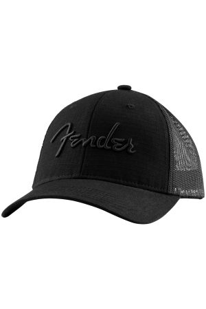 Fender Snap Back Pick Holder Hat - Black