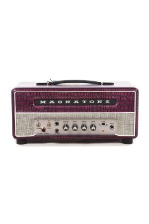 Magnatone Baby M-80 Head Bill Gibbsons Signature Chrome Grape