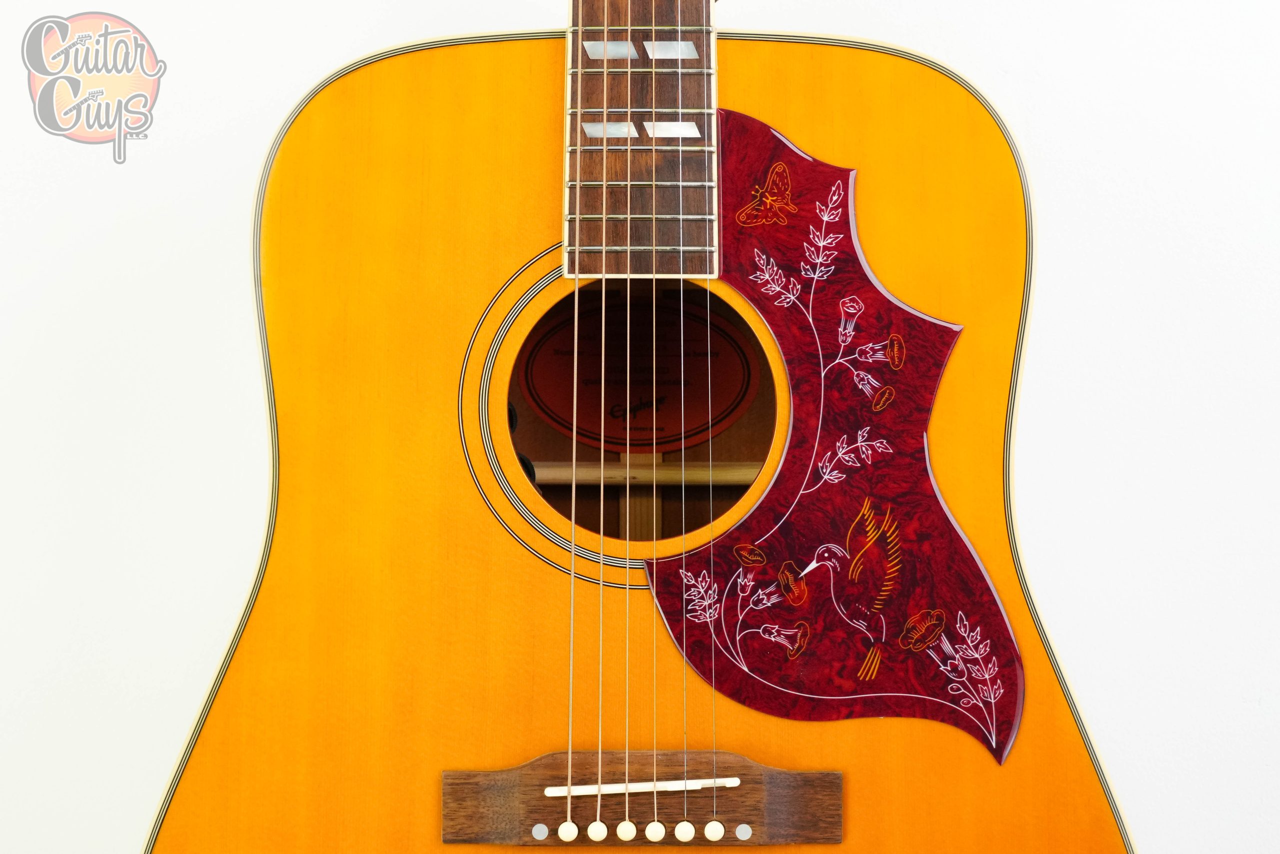 Epiphone Inspired by Gibson Hummingbird Aged Natural - Image 4