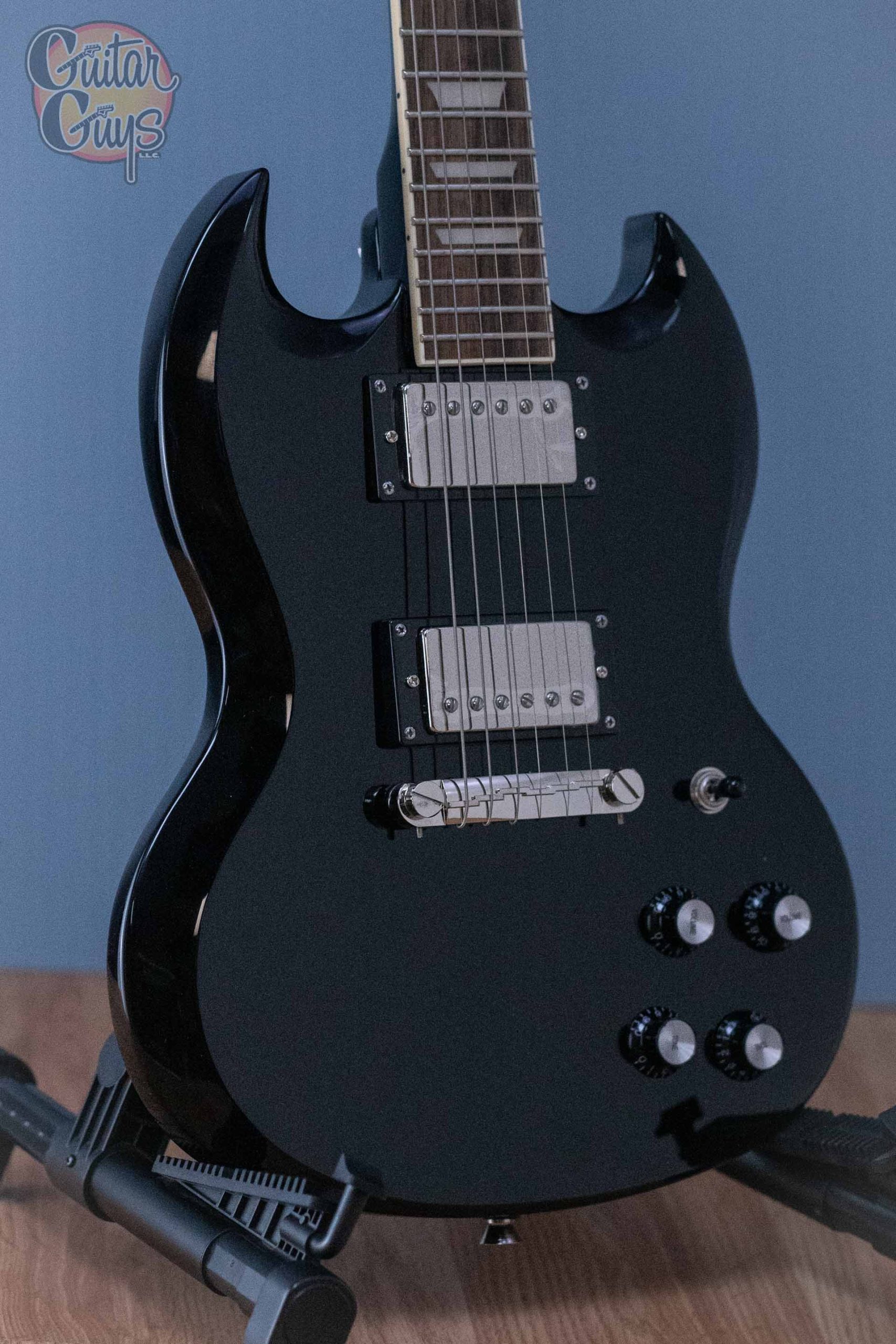 Epiphone Power Players SG Dark Matter Ebony - Image 3