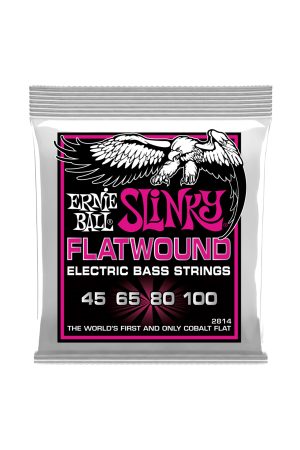 Ernie Ball 2814 Super Slinky Bass Flatwound 45-100
