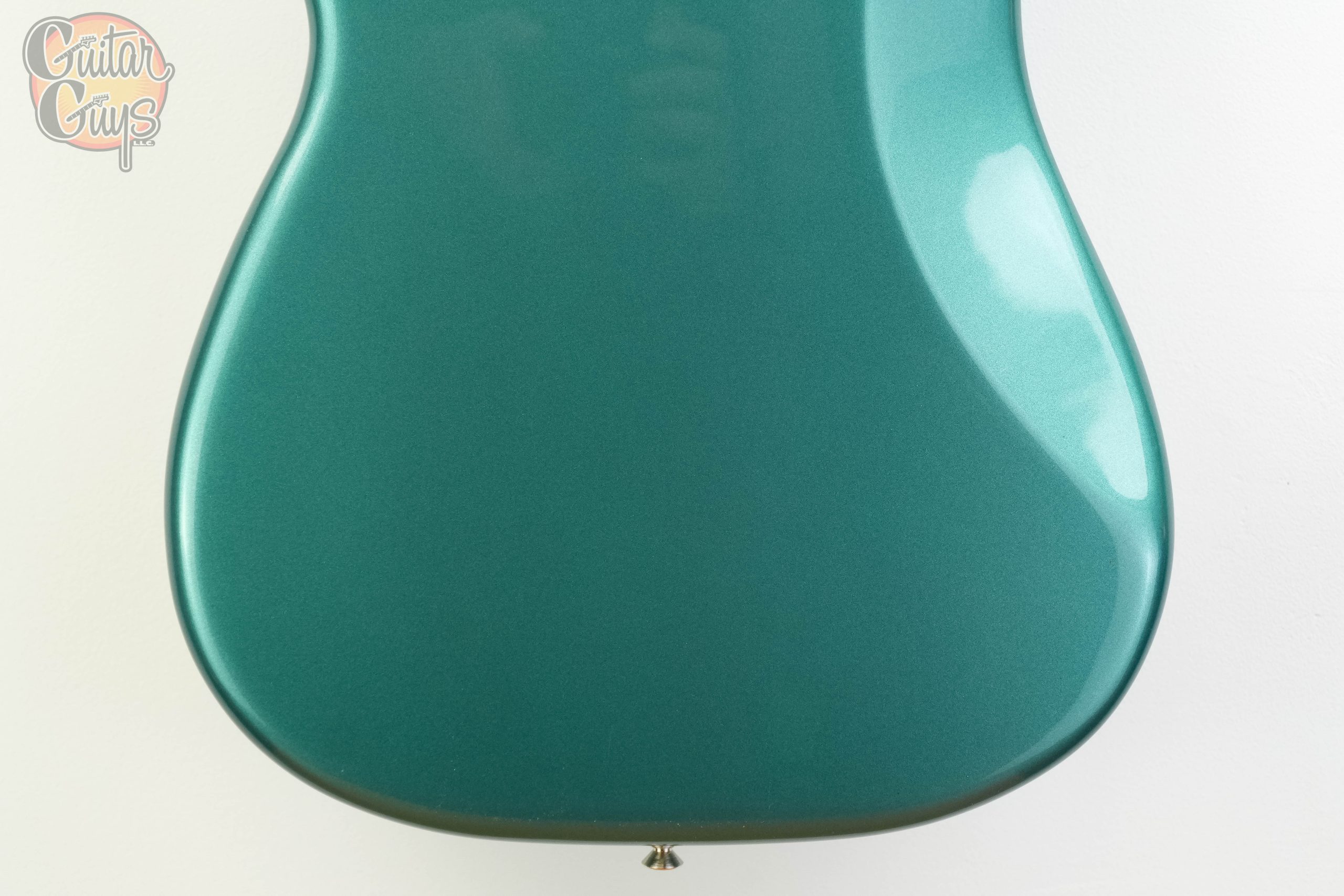 Fender American Professional Classic Precision Bass Faded Sherwood Green Metallic - Image 5