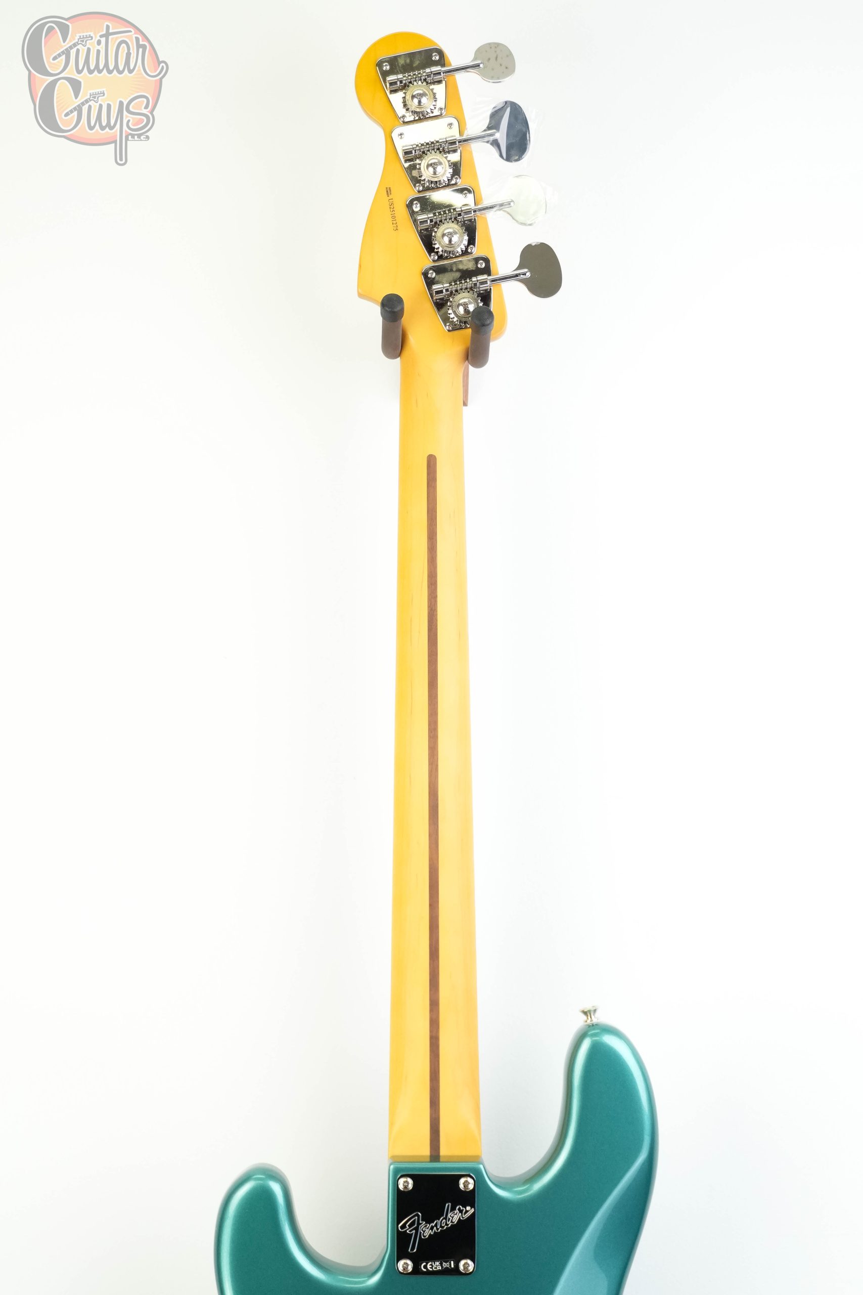 Fender American Professional Classic Precision Bass Faded Sherwood Green Metallic - Image 7