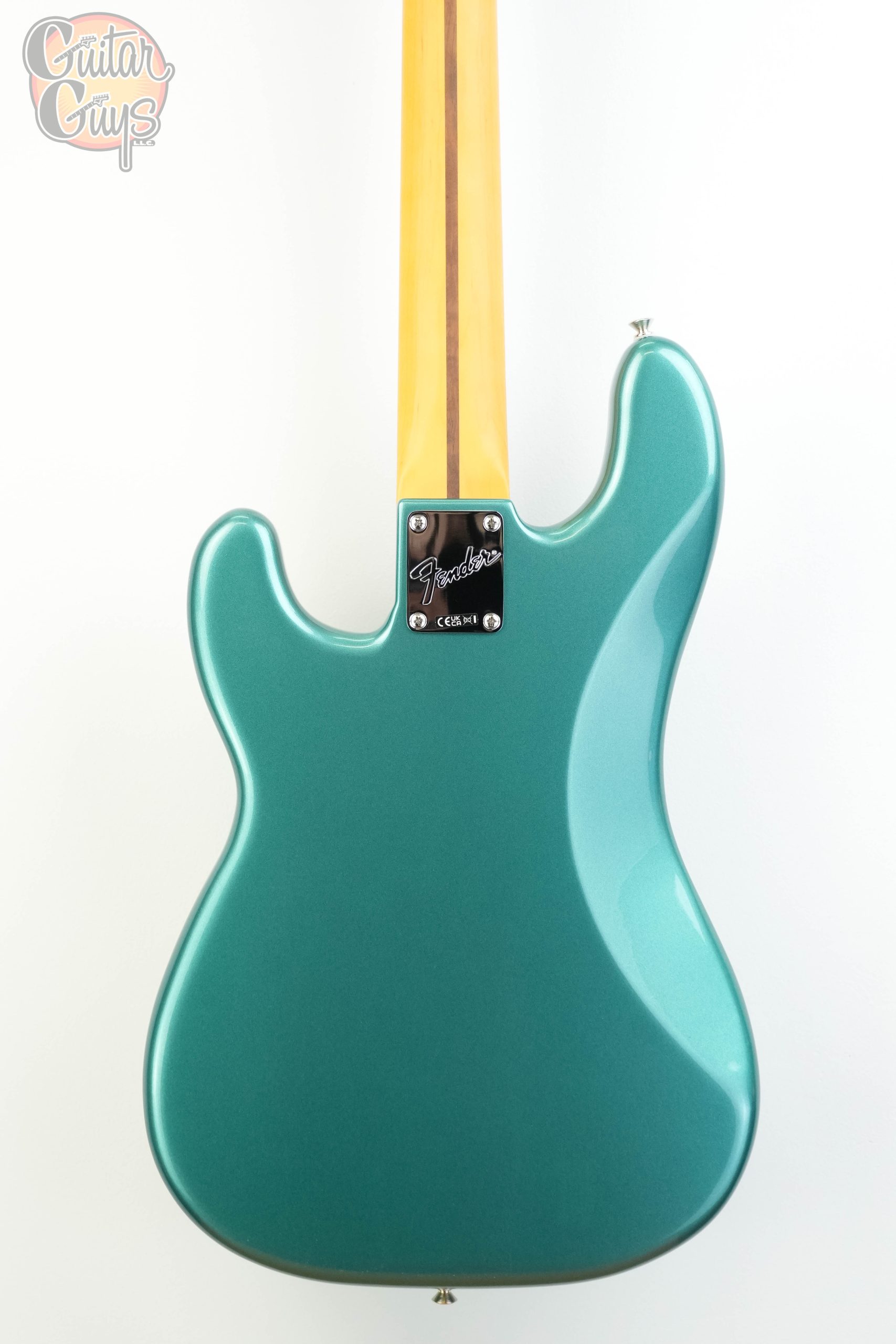 Fender American Professional Classic Precision Bass Faded Sherwood Green Metallic - Image 8