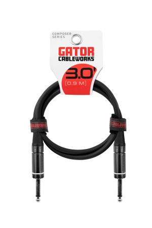 Gator Cableworks Composer Series 3' Instrument Cable Straight - Straight