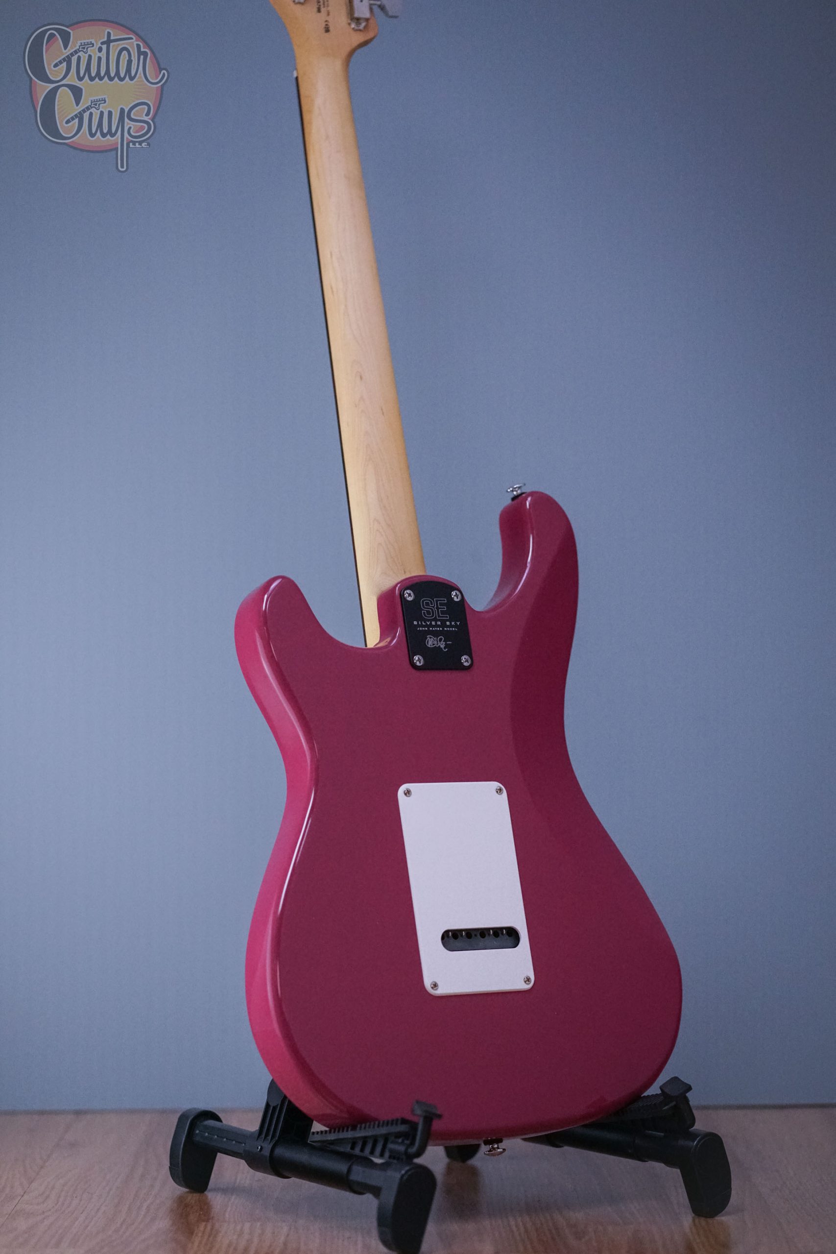 PRS SE Silver Sky Dragon Fruit - Image 6