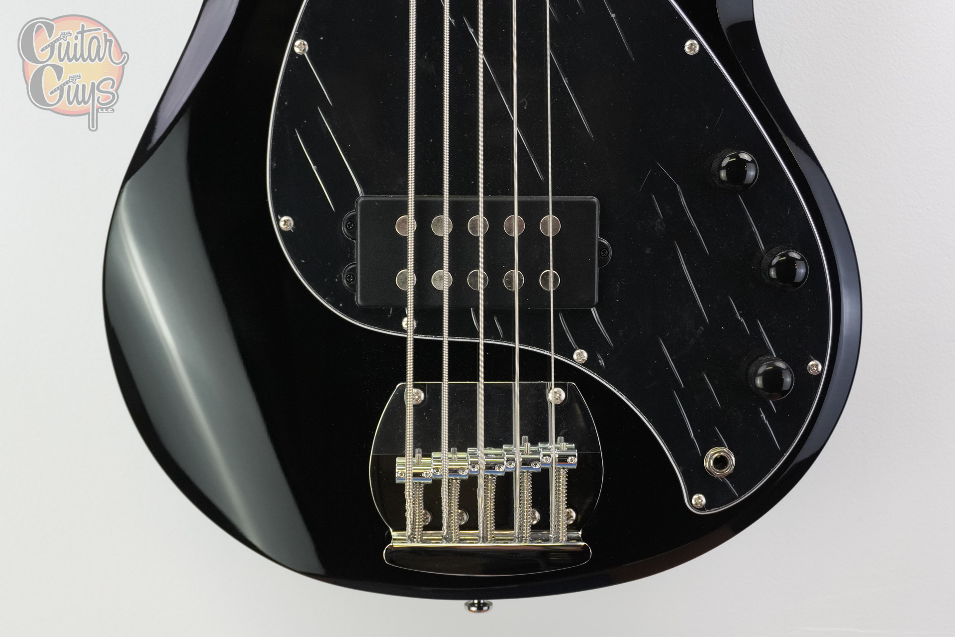 Sterling by Music Man Stingray Ray 5 5-String Bass Black - Image 3