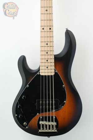 Sterling by Music Man StingRay Ray5 Left Handed 5-String Bass Vintage Sunburst