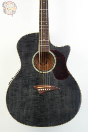 Pre-Owned Dean Exotica Transparent Black