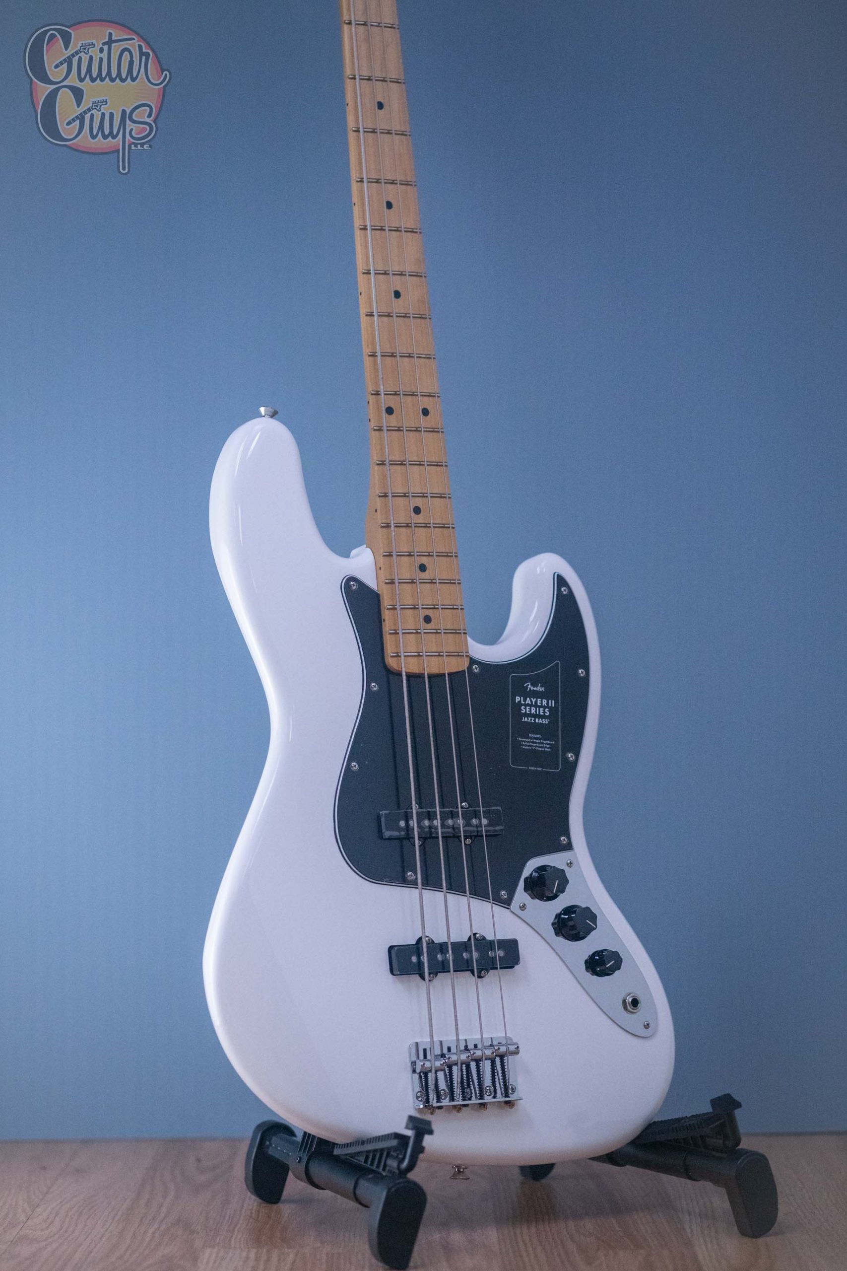 Fender Player II Jazz Bass Polar White - Guitar Guys