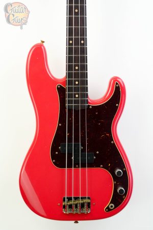Fender Custom Shop Pino Palladino Signature Precision Bass Fiest Red over Desert Sand