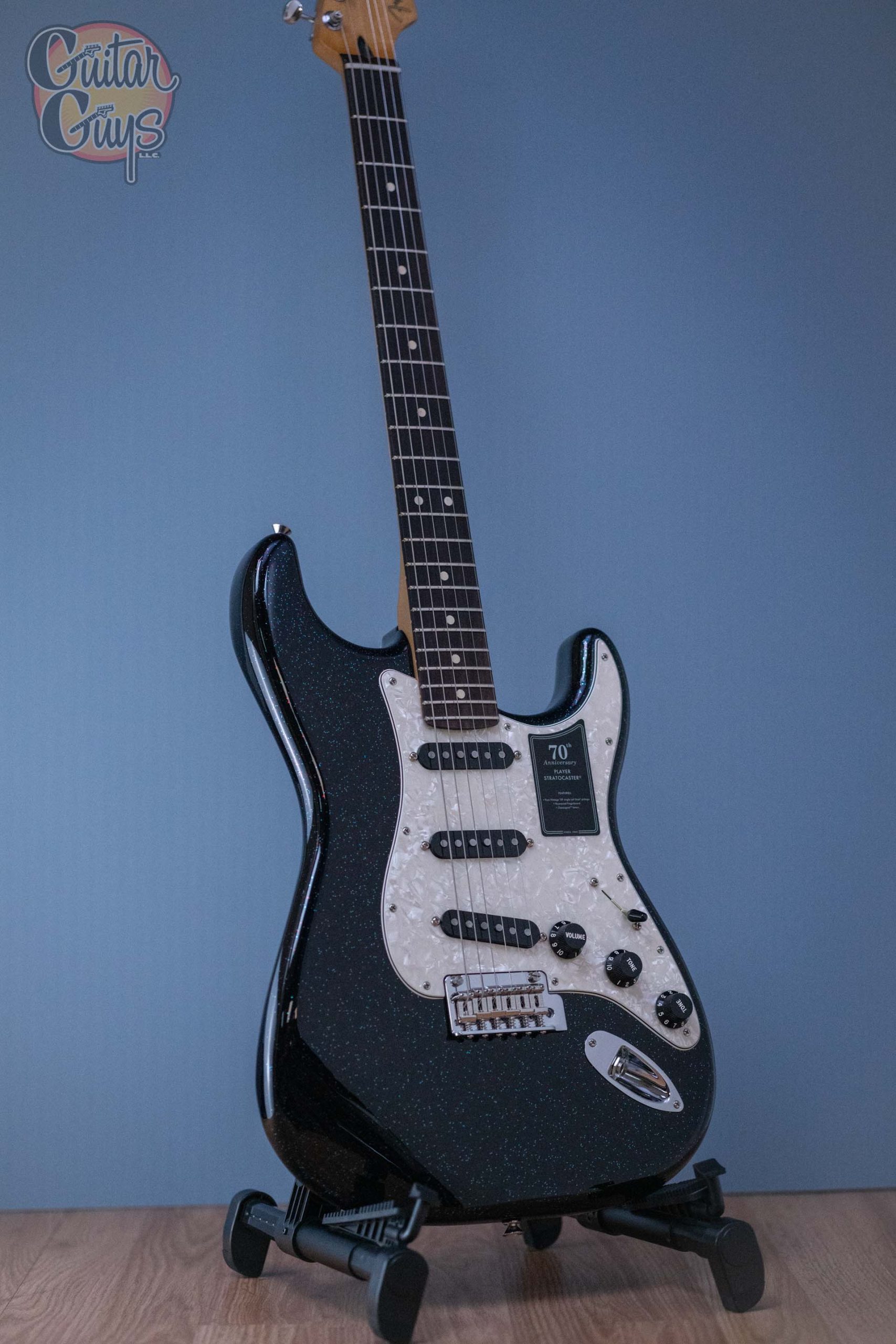 Fender 70th Anniversary Player Stratocaster Nebula Noir*