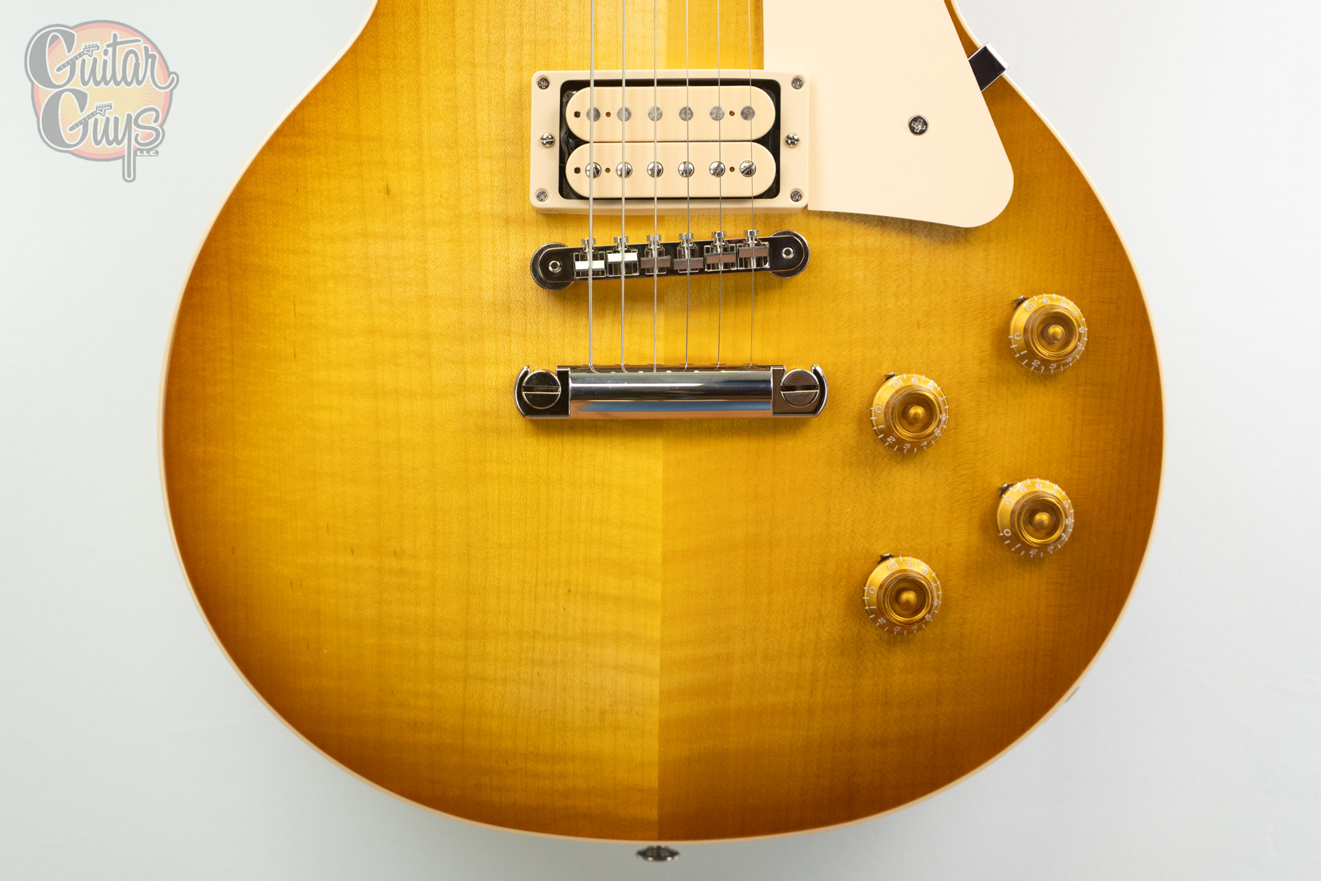 Gibson Les Paul Standard 50s Double Trouble Vintage Honey Burst Gloss - Image 4