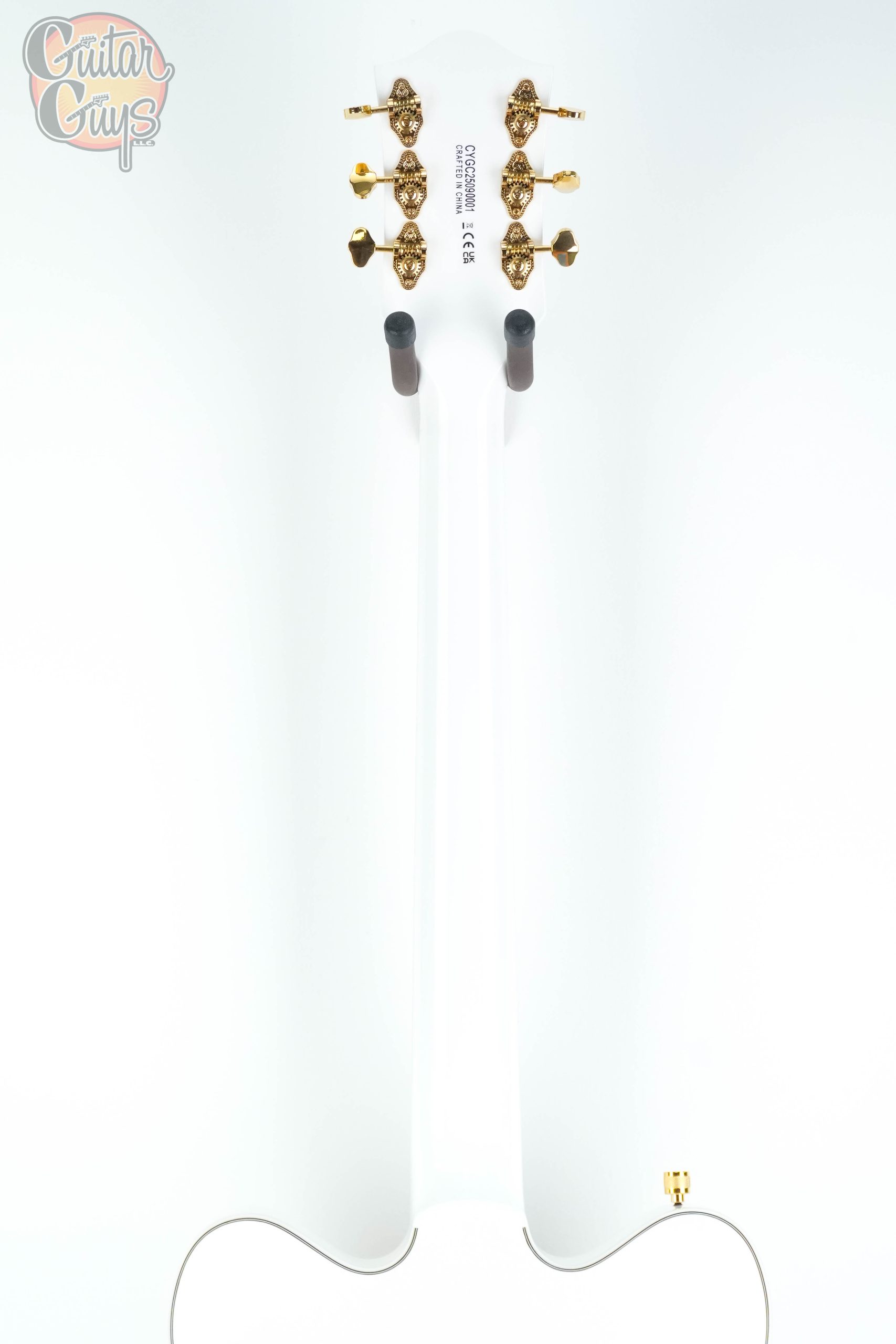 Gretsch G5422TG Electromatic Classic Hollow Body Double-Cut with Bigsby and Gold Hardware Snowcrest White - Image 7