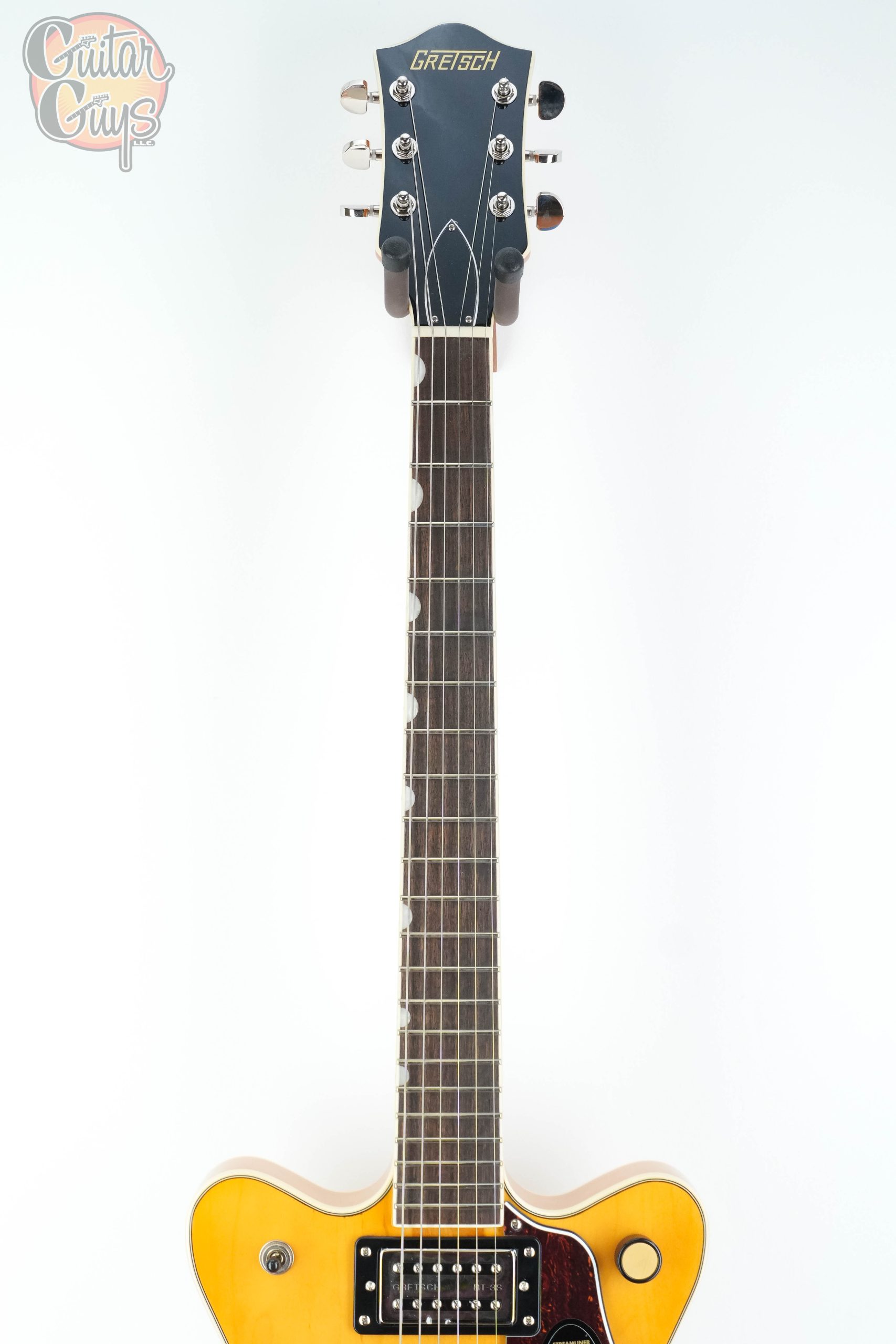 Gretsch G2655 Streamliner Center Block Jr. Double-Cut with V-Stoptail Village Amber - Image 2