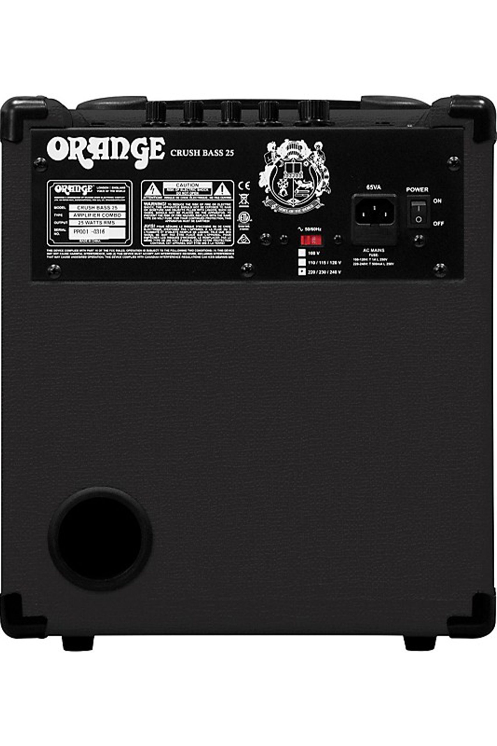 Orange Crush Bass 25 Combo Black - Image 2