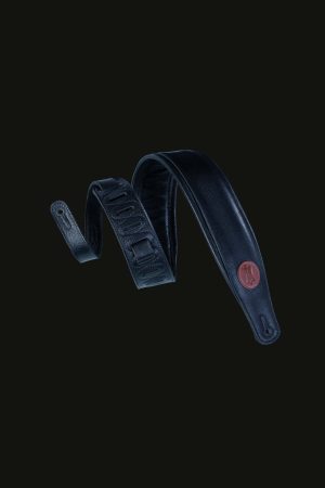 Levy's MSS2-BLK Leather Strap Black