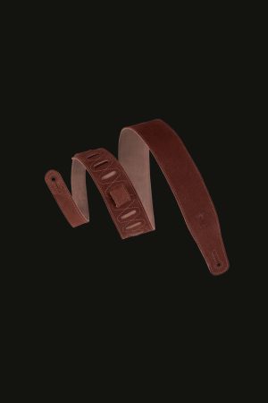 Levy's MS26-RST 2.5" Suede Guitar Strap Rust
