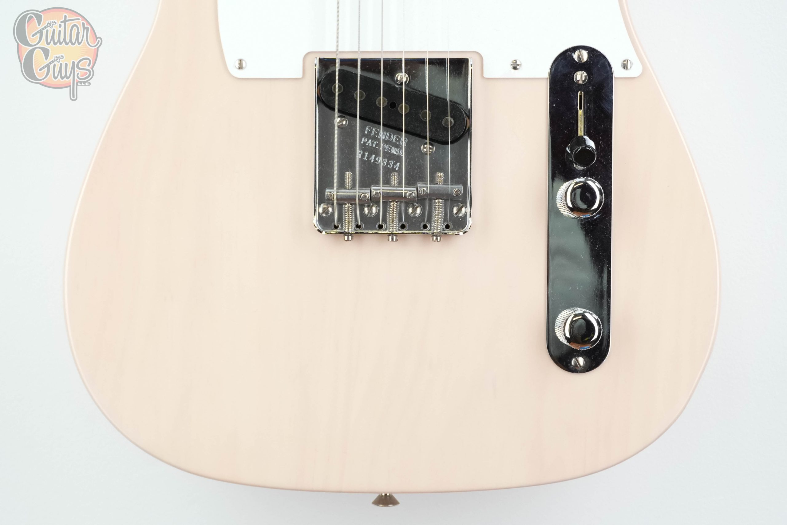 Fender Custom Shop Vintage Custom 1950 Pine Esquire Time Capsule Aged White Blonde - Image 3