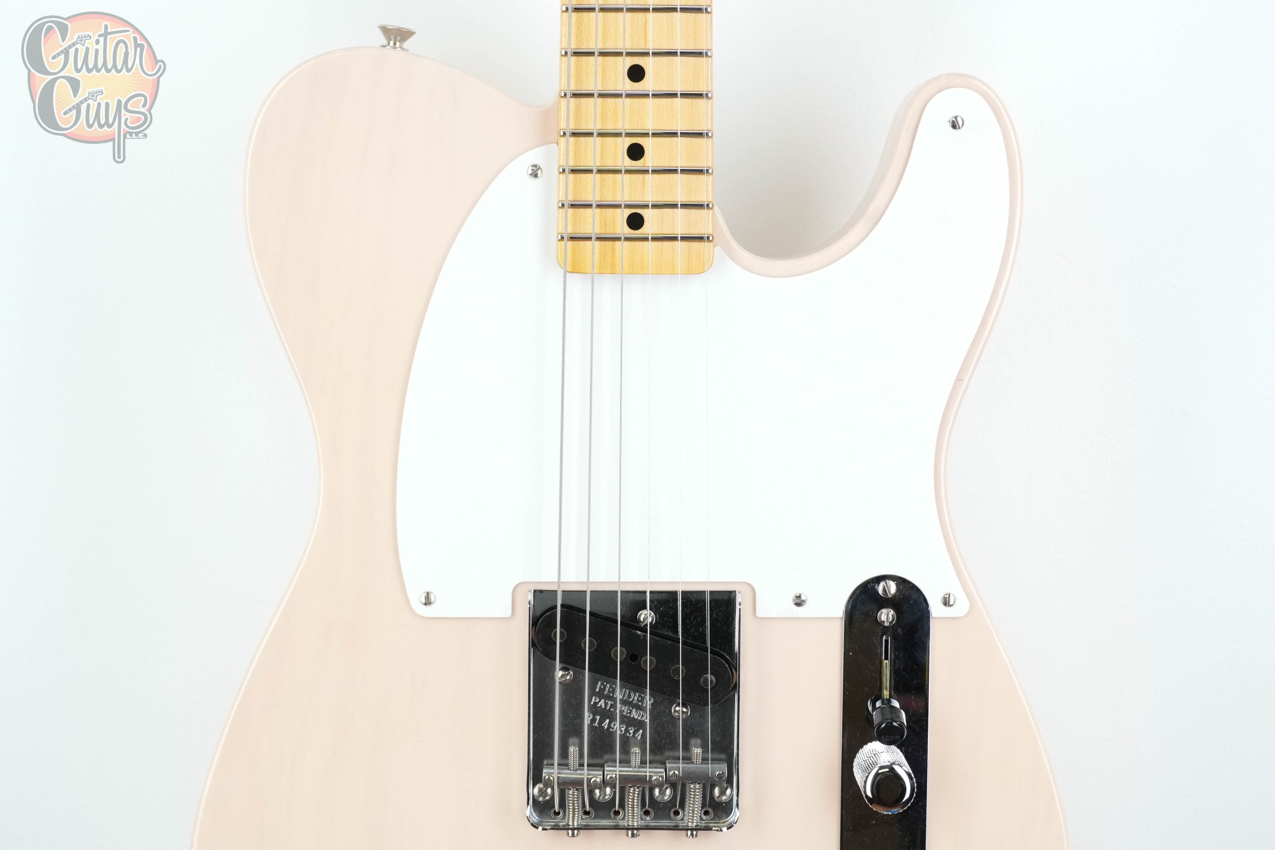 Fender Custom Shop Vintage Custom 1950 Pine Esquire Time Capsule Aged White Blonde - Image 4