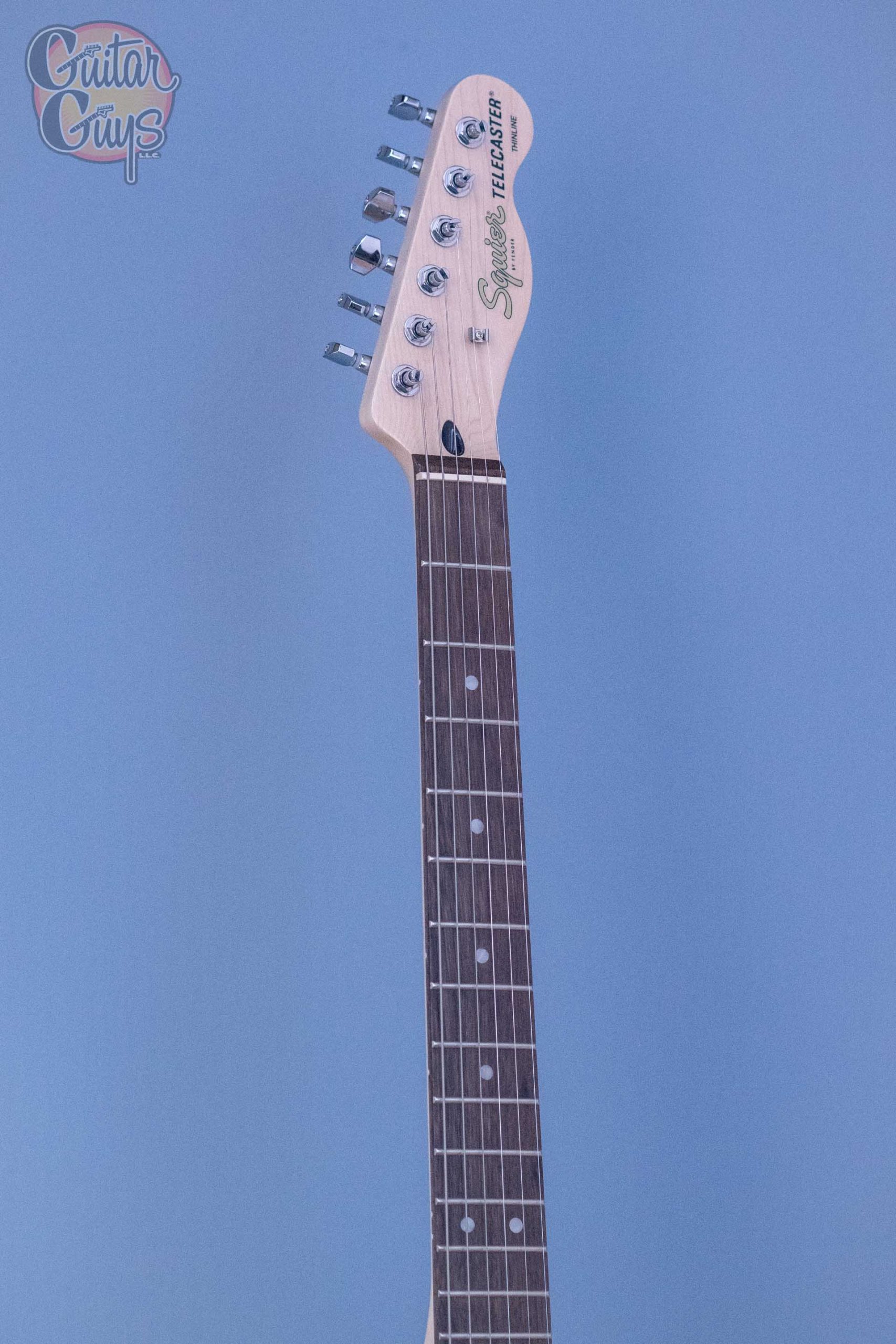 Squier Affinity Series Telecaster Thinline Olympic White - Guitar Guys