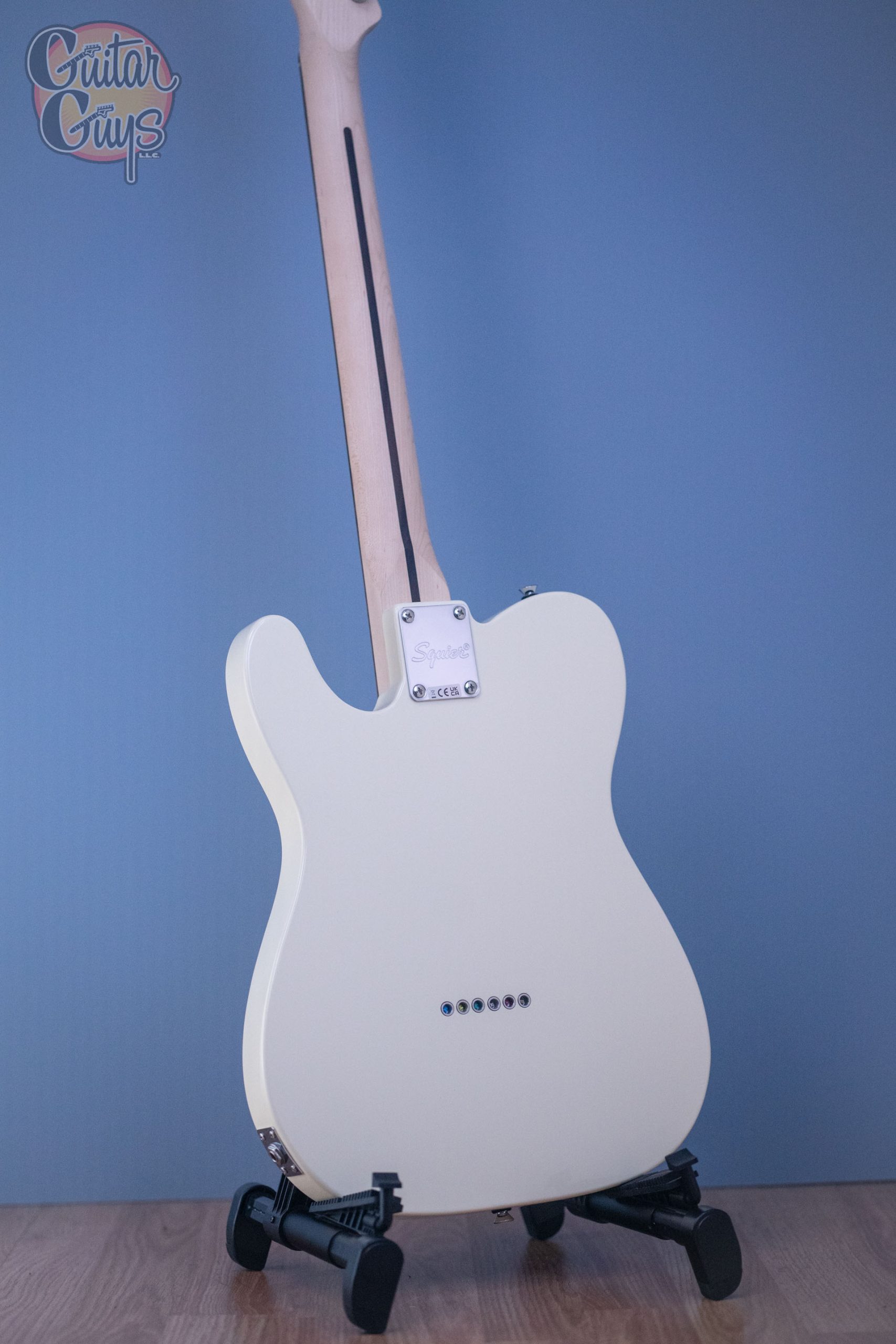 Squier Affinity Series Telecaster Thinline Olympic White - Guitar Guys
